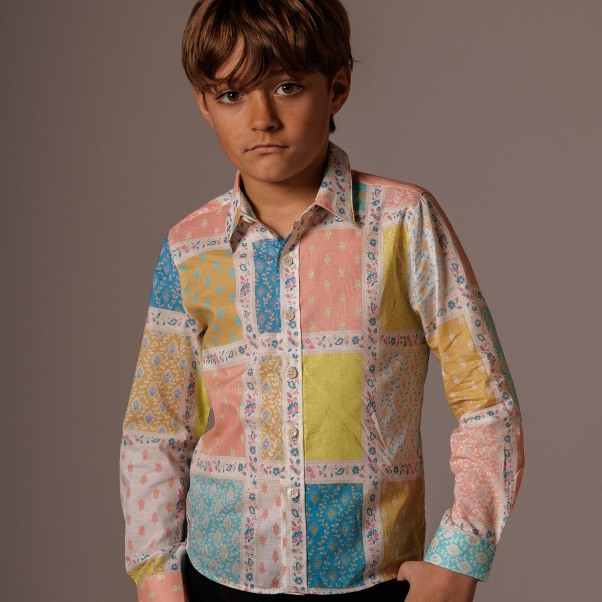 Children's shirt Pequelet Peço Glacier