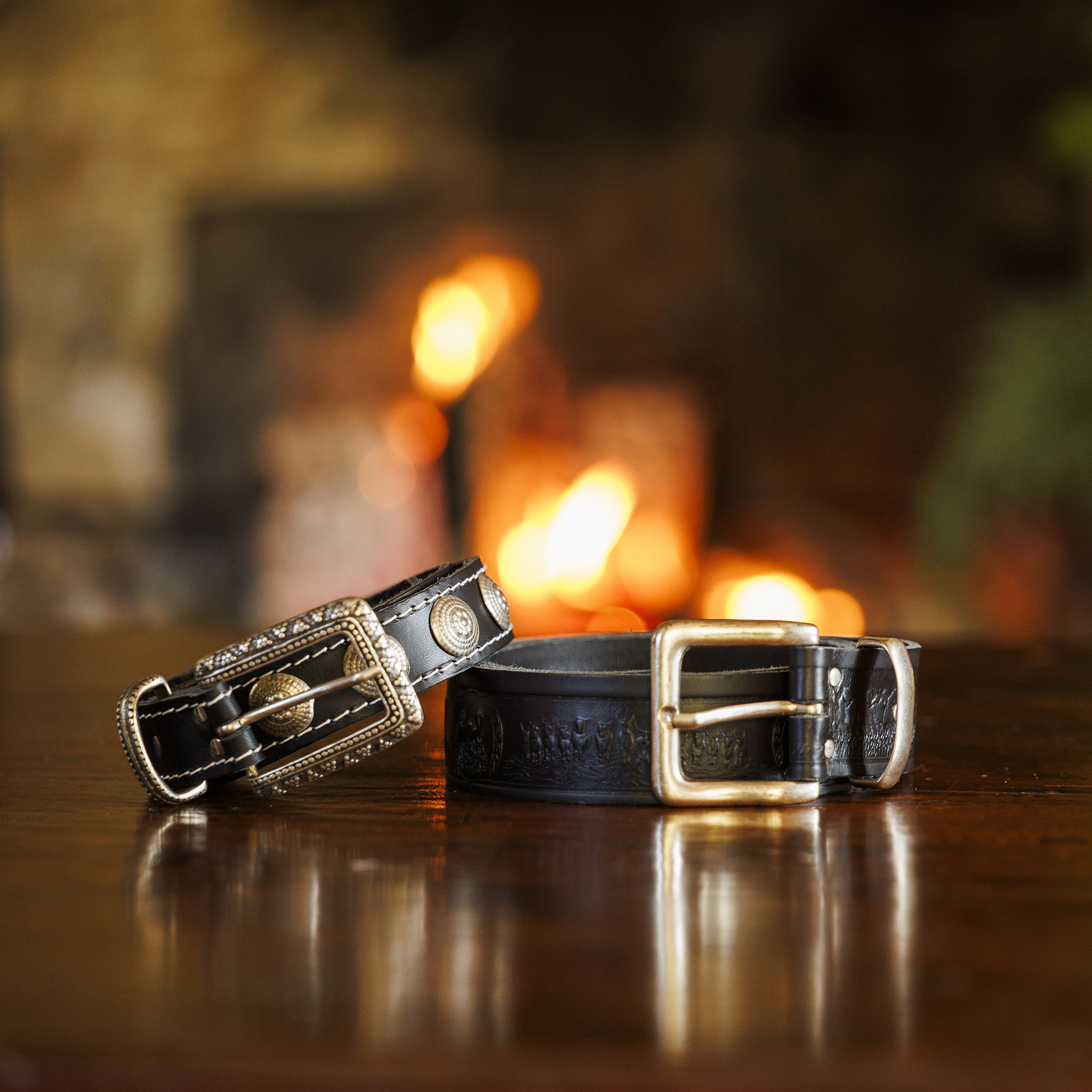 CEINTURE MEDAILLONS Noir