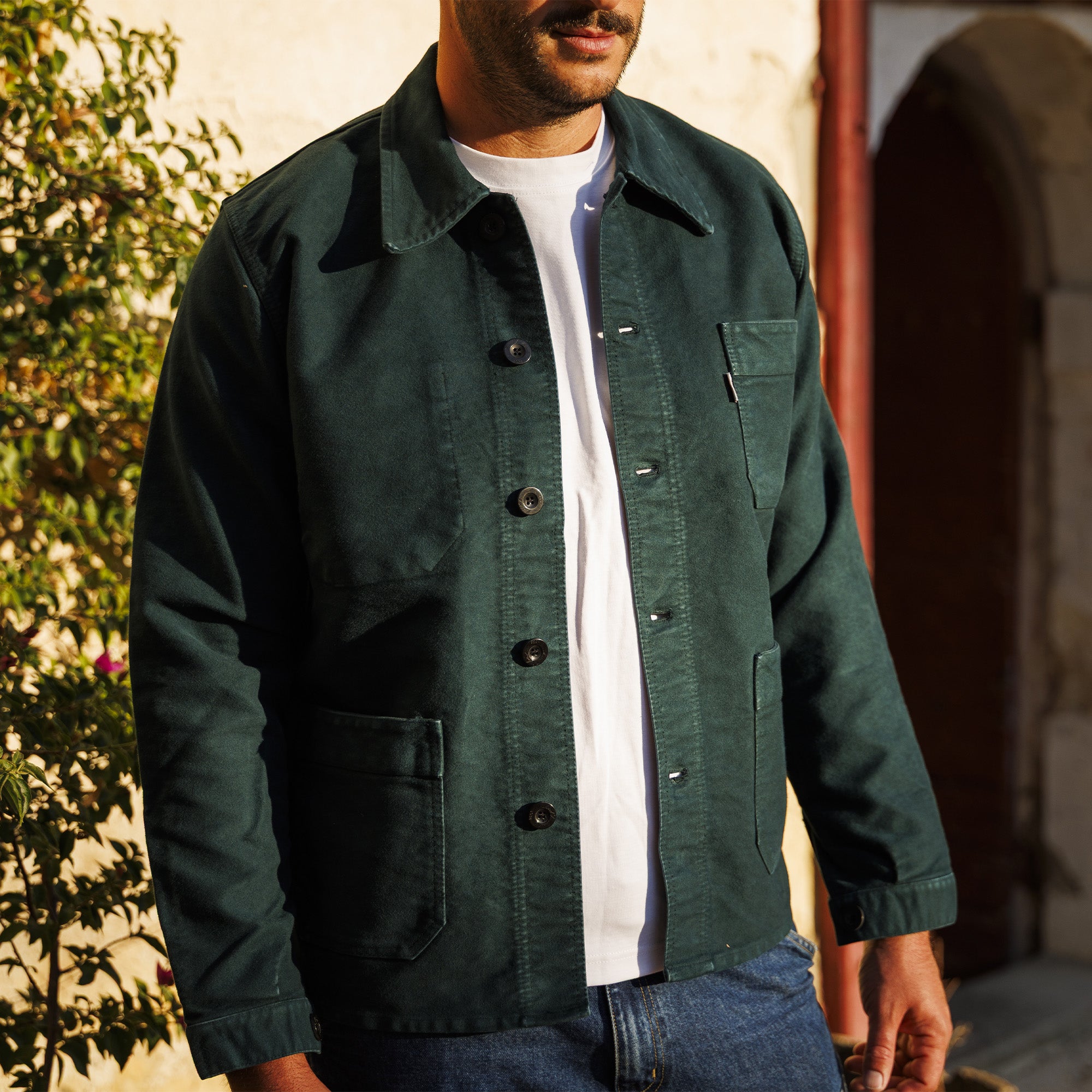 VESTE BOURGERON MOLESKINE