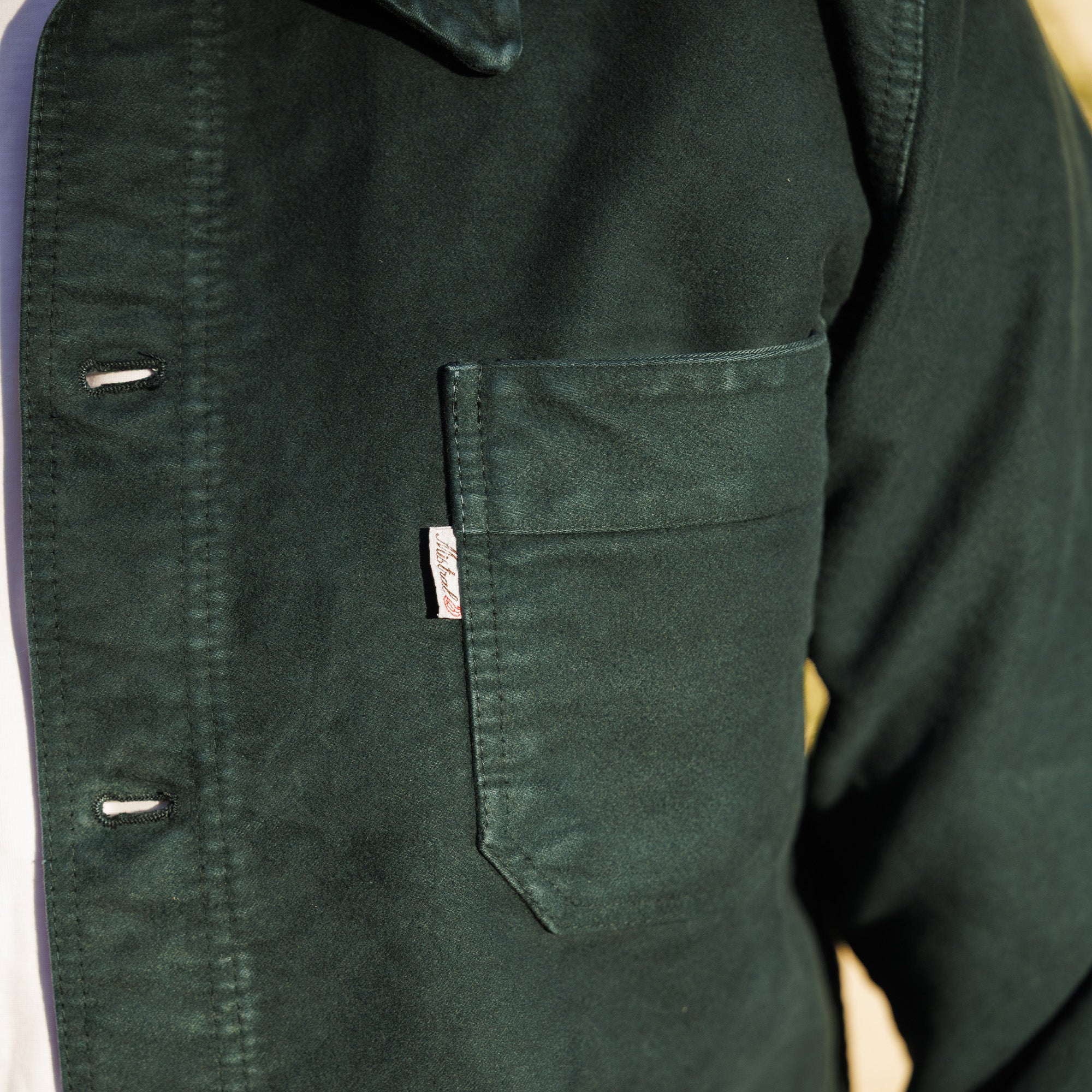 VESTE BOURGERON MOLESKINE