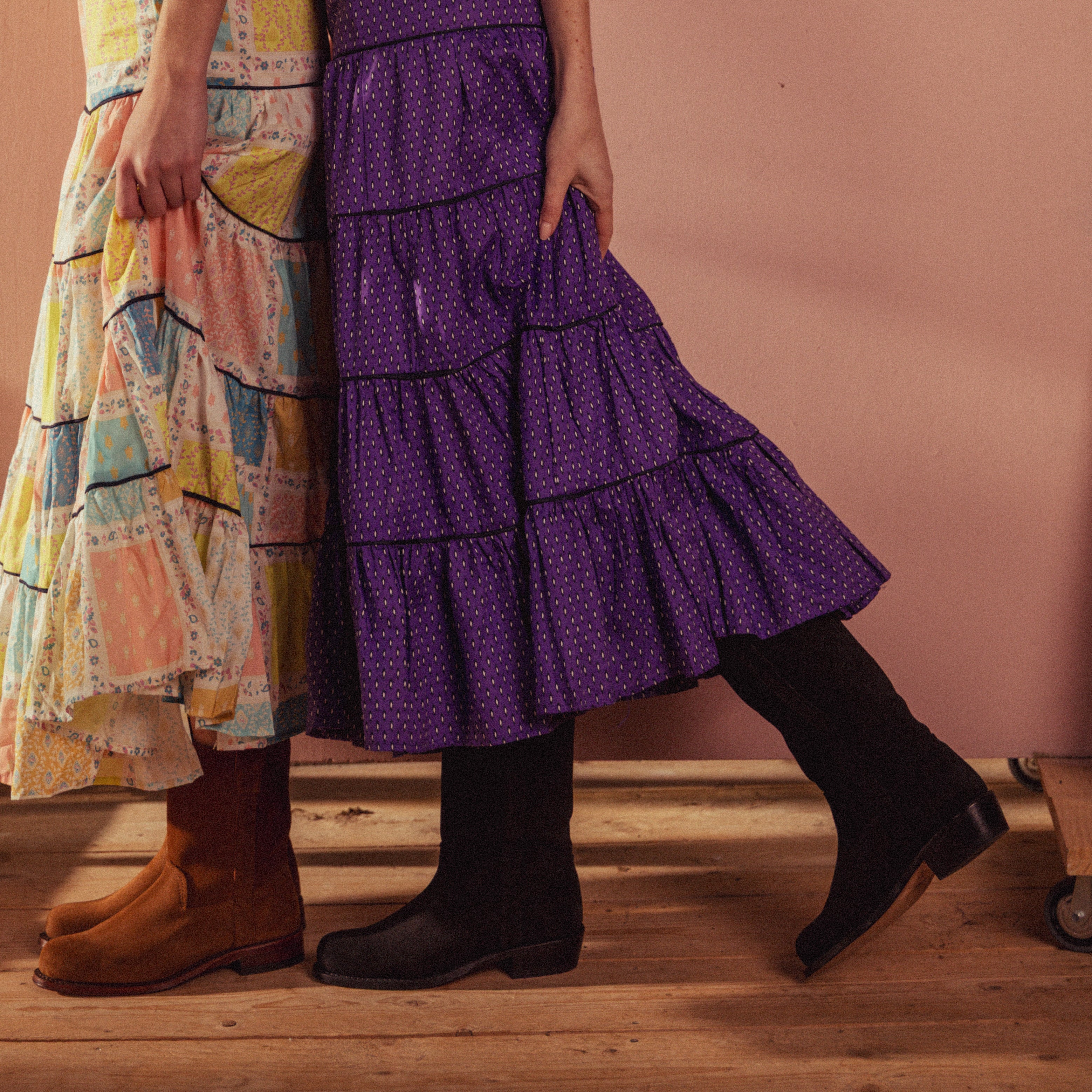 Bottes Gardian Indiennes Femme - Noir