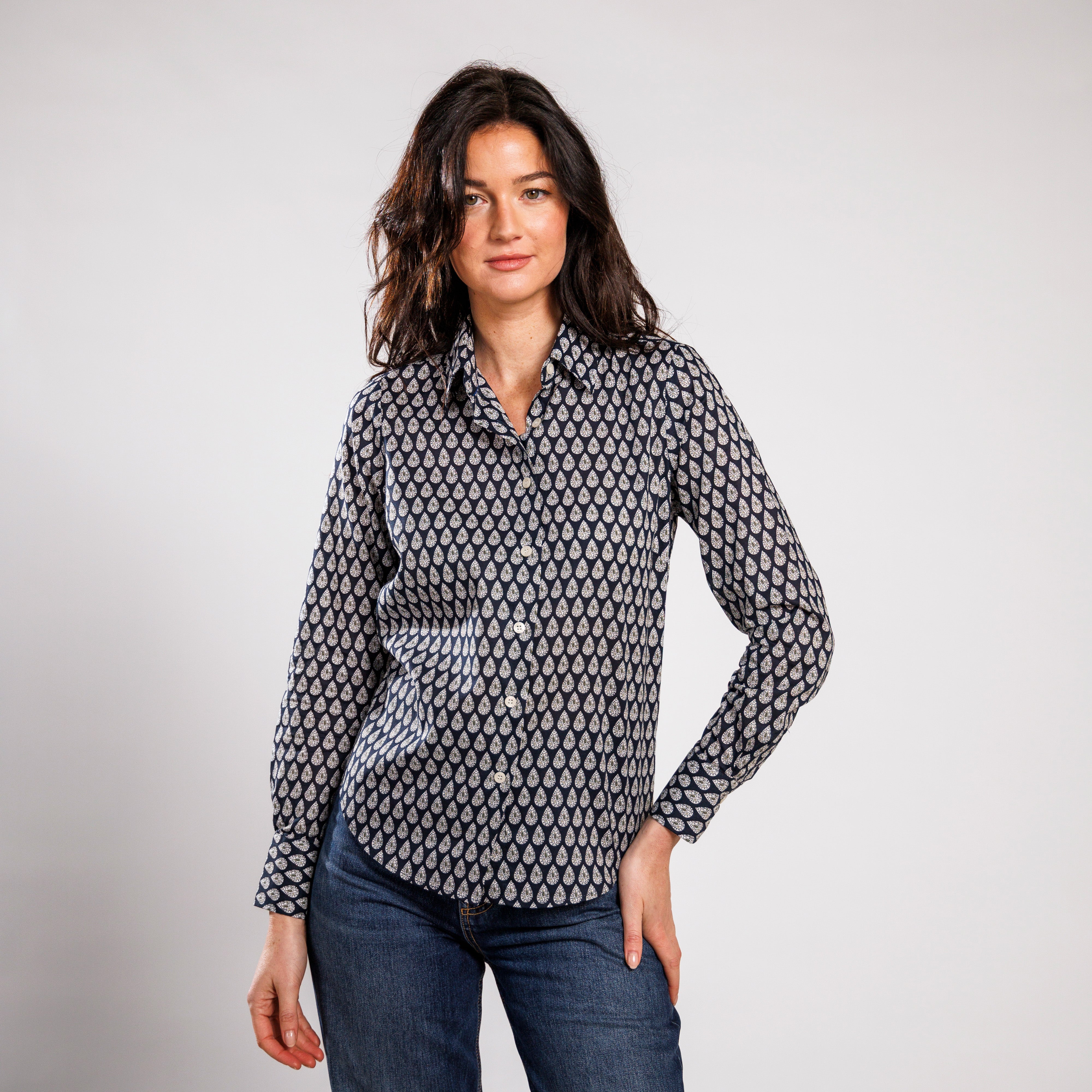 CHEMISIER CAMISO ARLATEN Encre