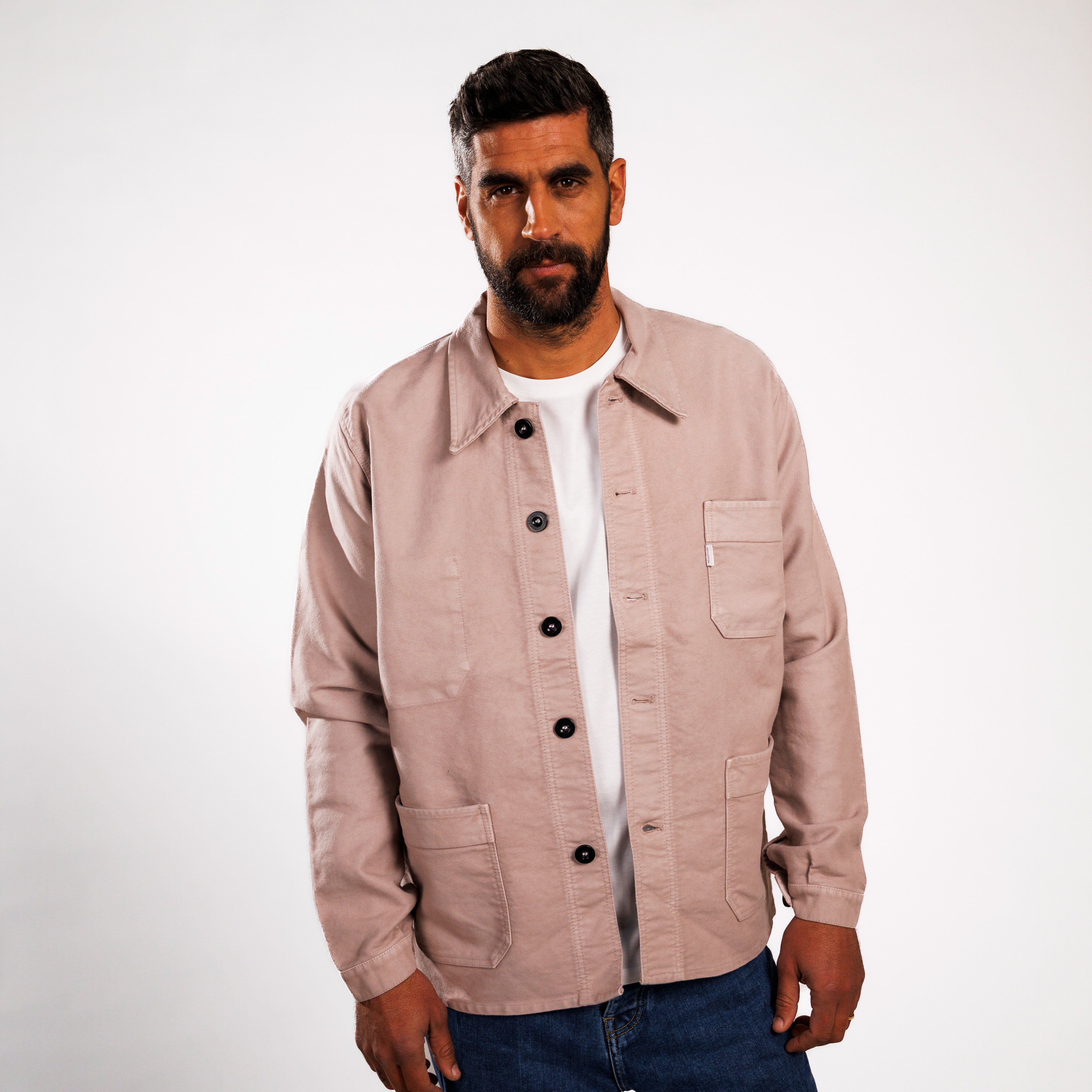 VESTE BOURGERON MOLESKINE Argile Unisexe