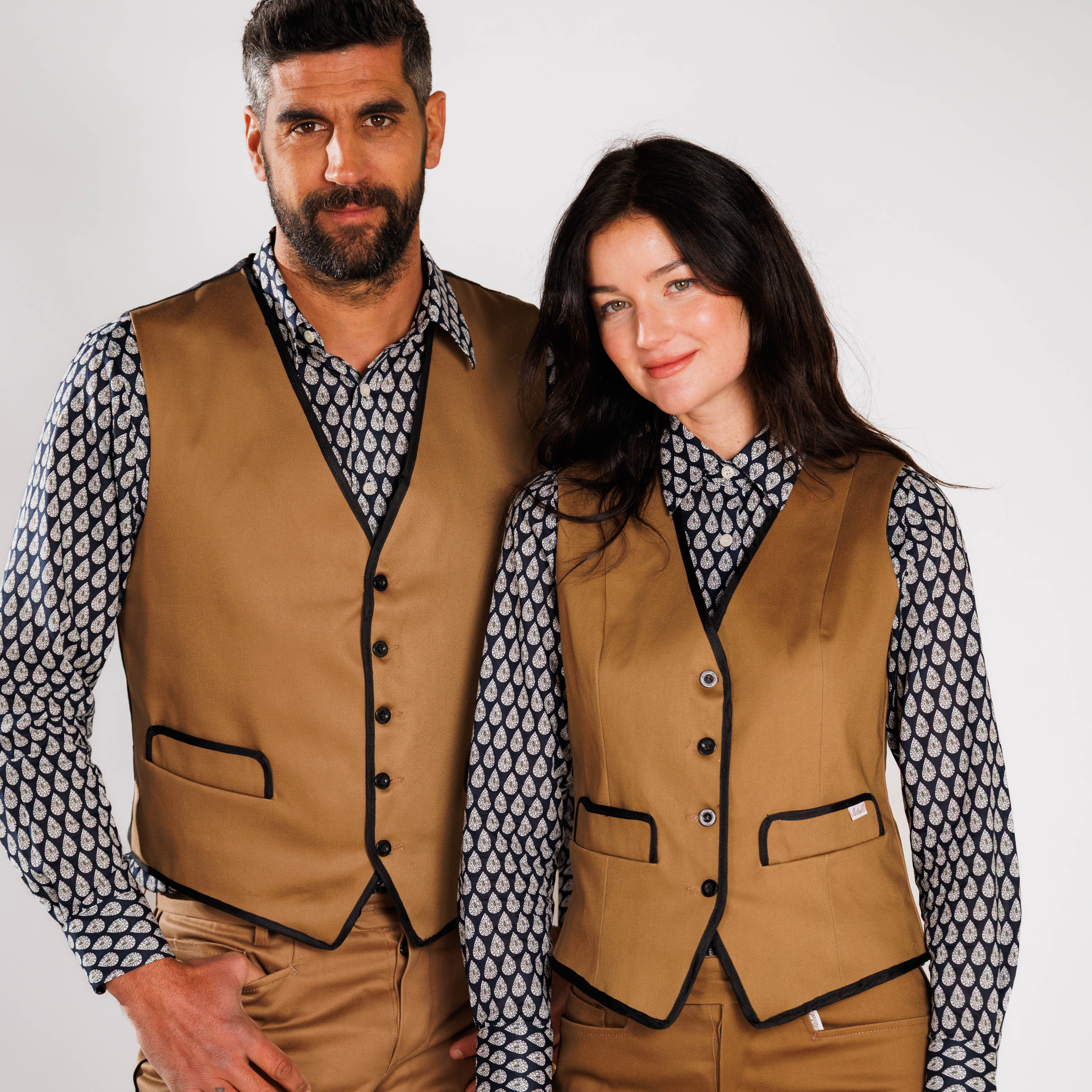 Gilet gardian femme noisette