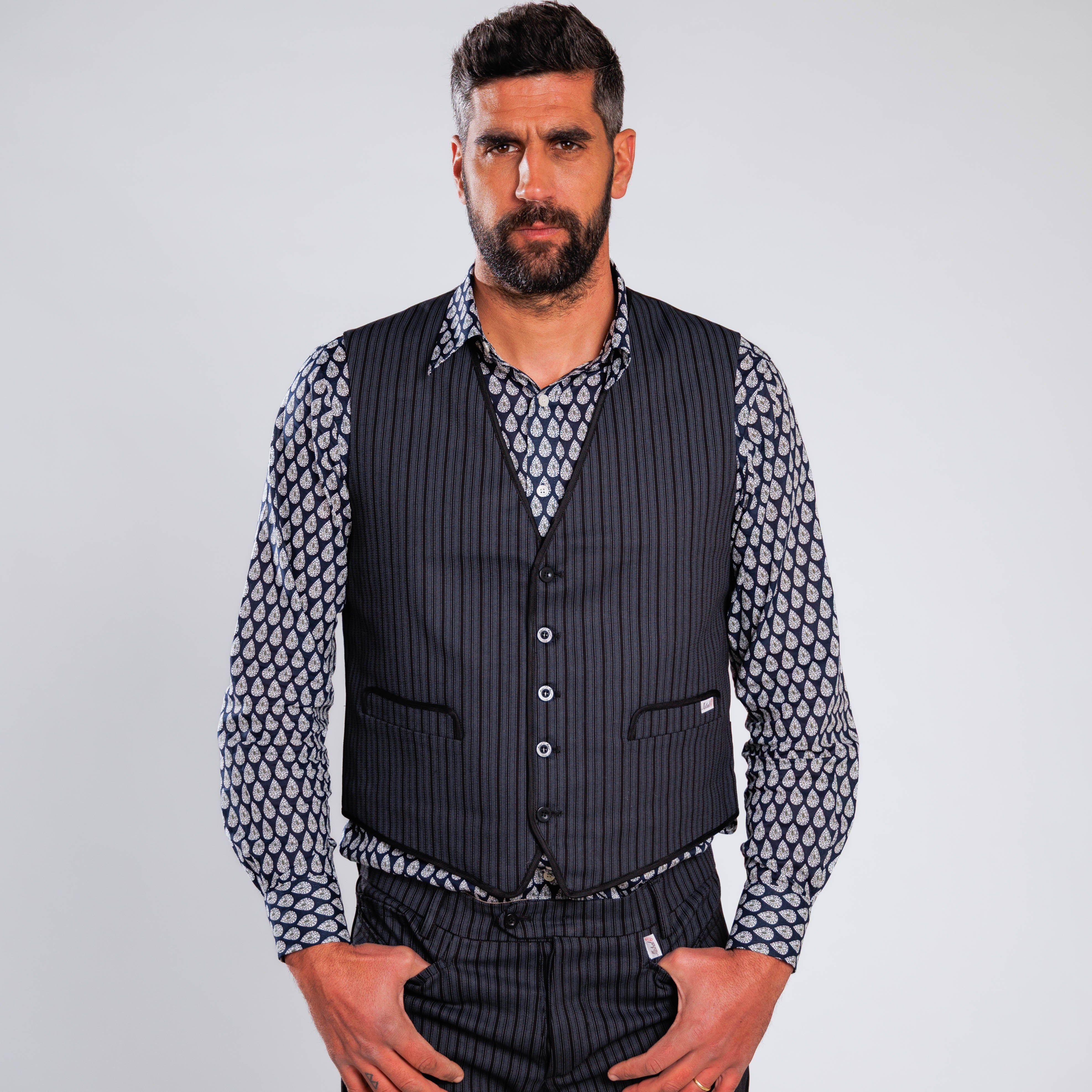 Gilet Gardian Homme Rayure Marius