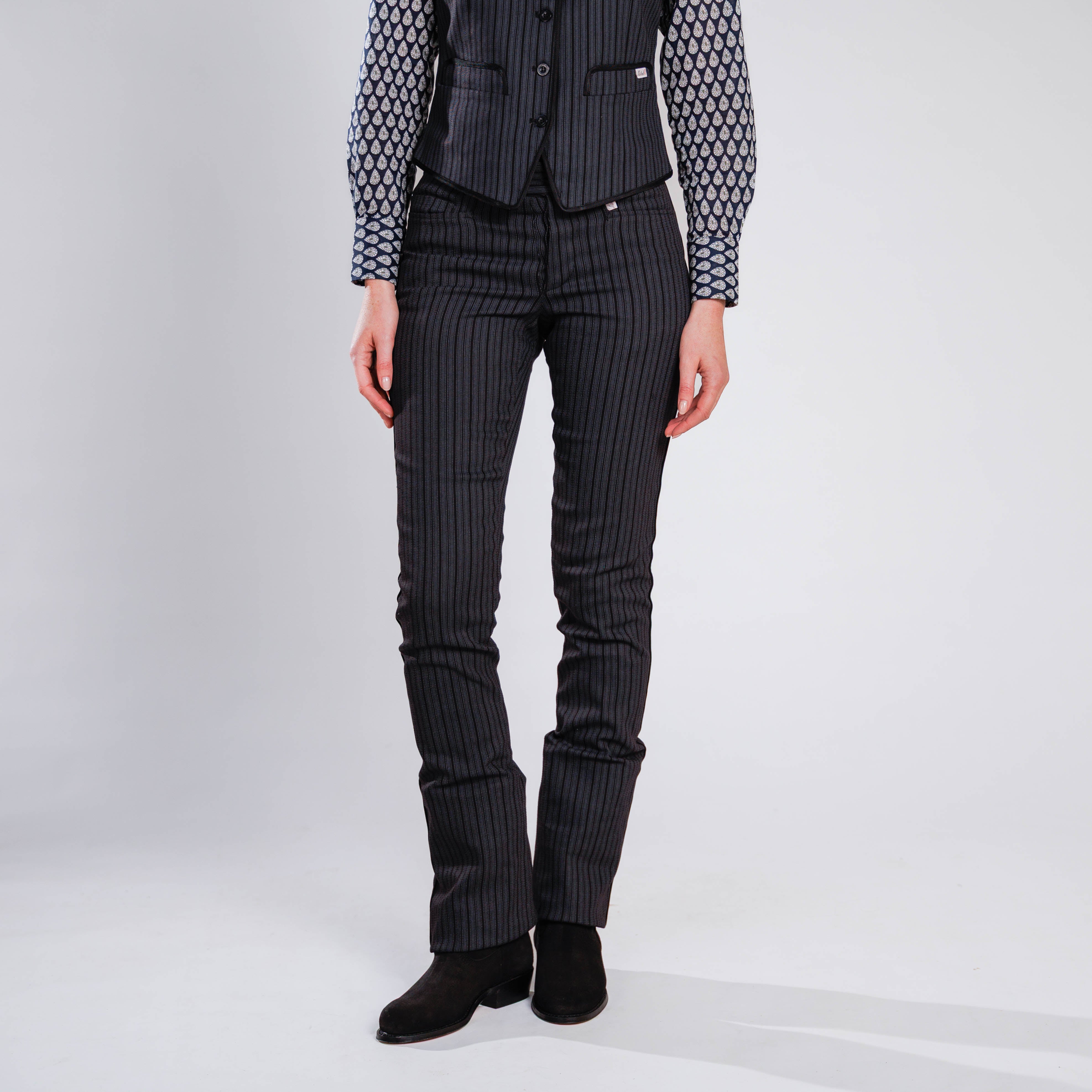 Pantalon de Gardian Extensible Rayures Marius Femme