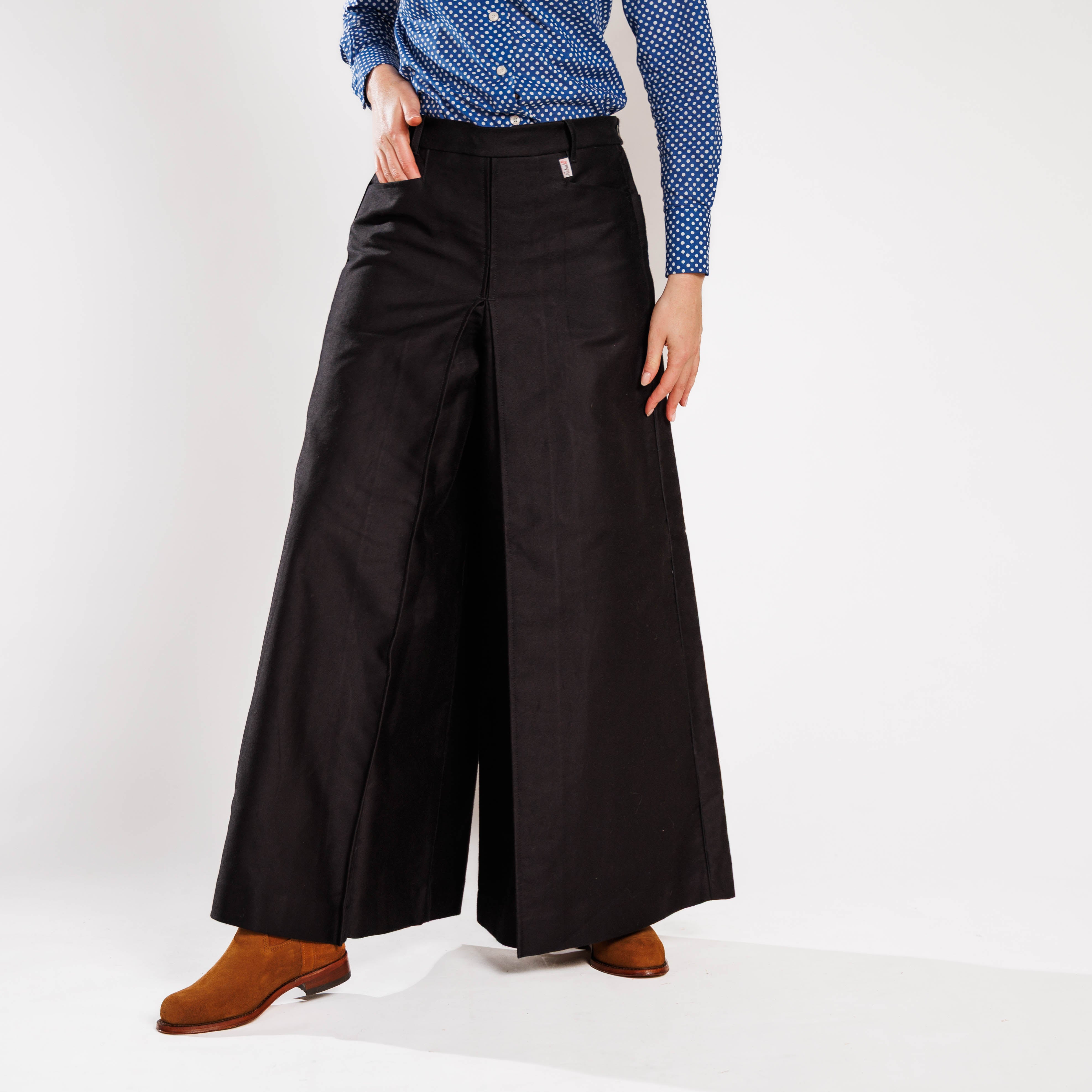 Jupe Culotte Gardiane Noire