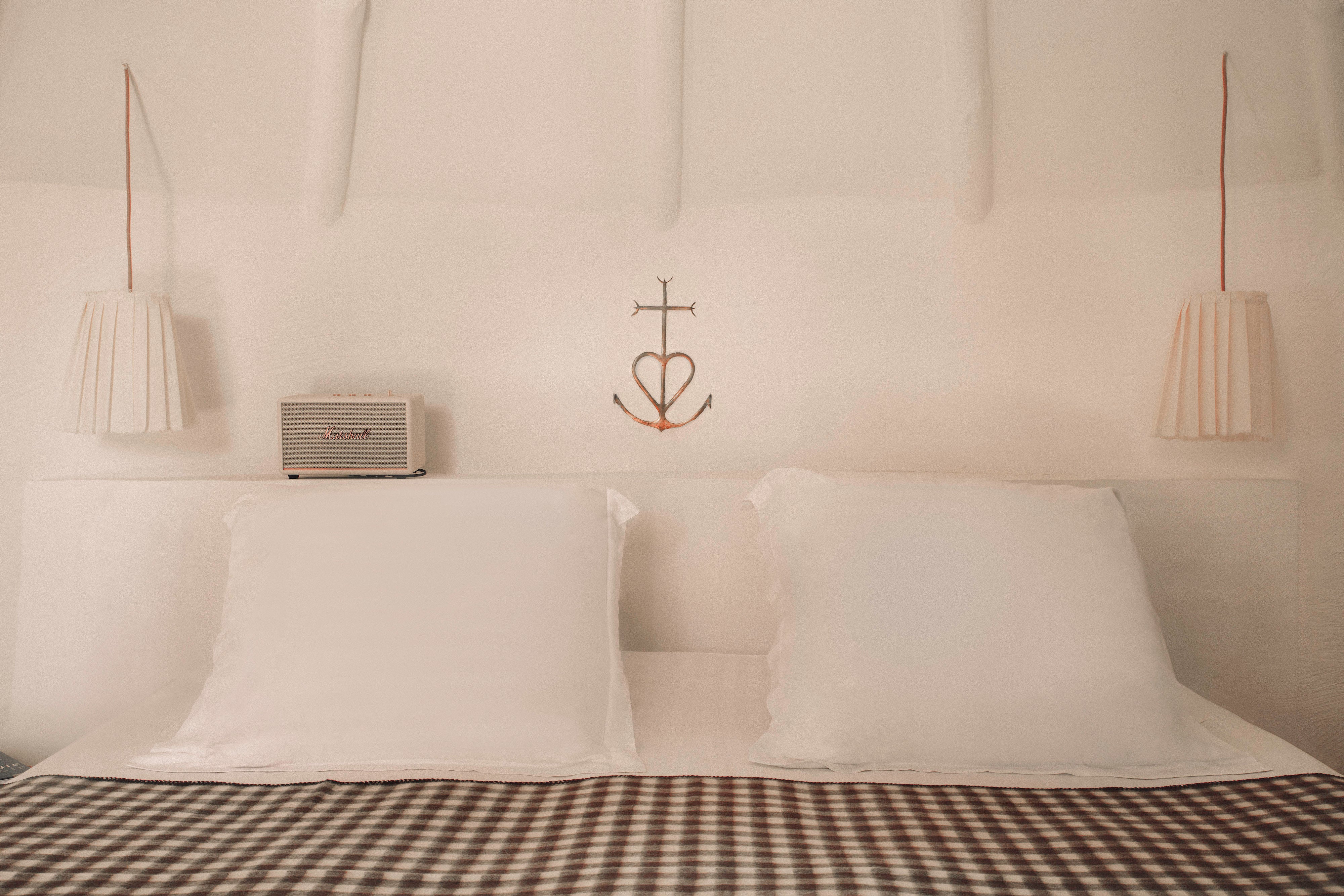 Plaid Laine Camargue Lanières Cuir