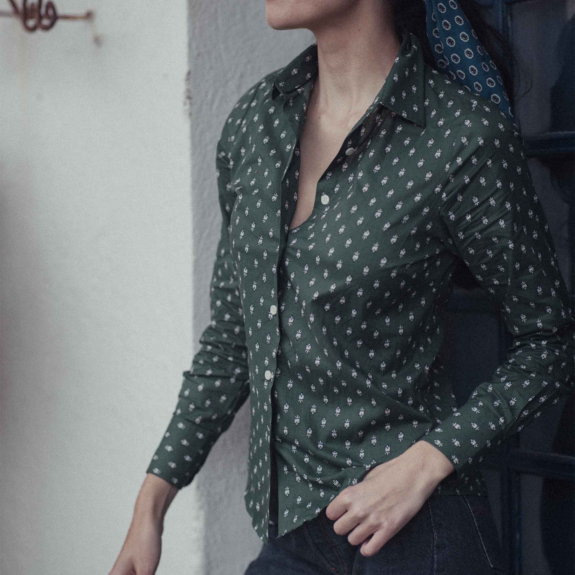 MOSCA VOILE CAMISO BLOUSE
