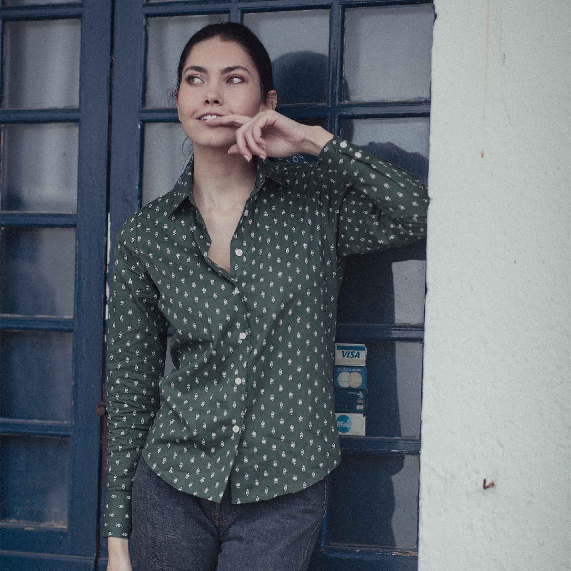 MOSCA VOILE CAMISO BLOUSE