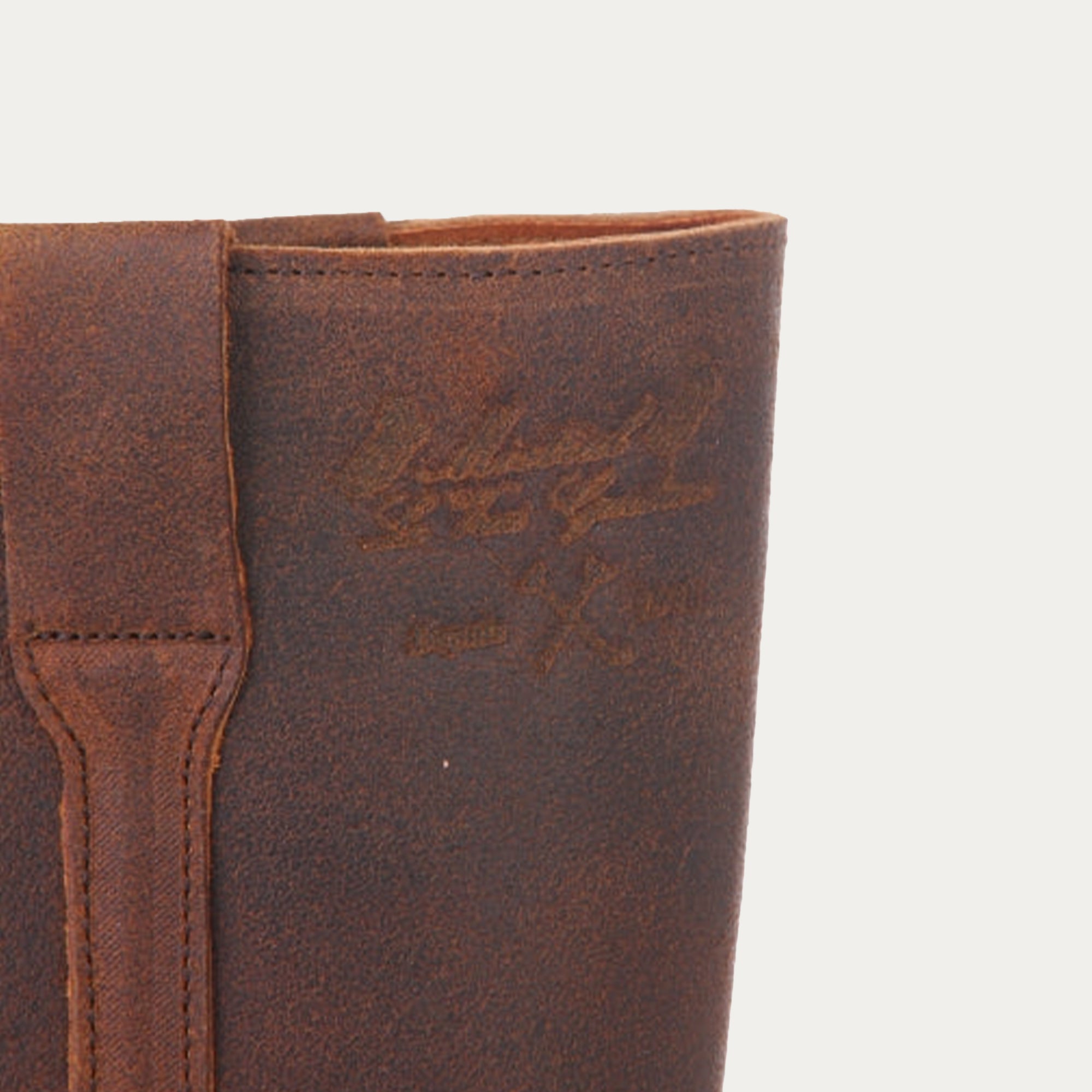 Camarguaises Boots oily-waxed cow split leather