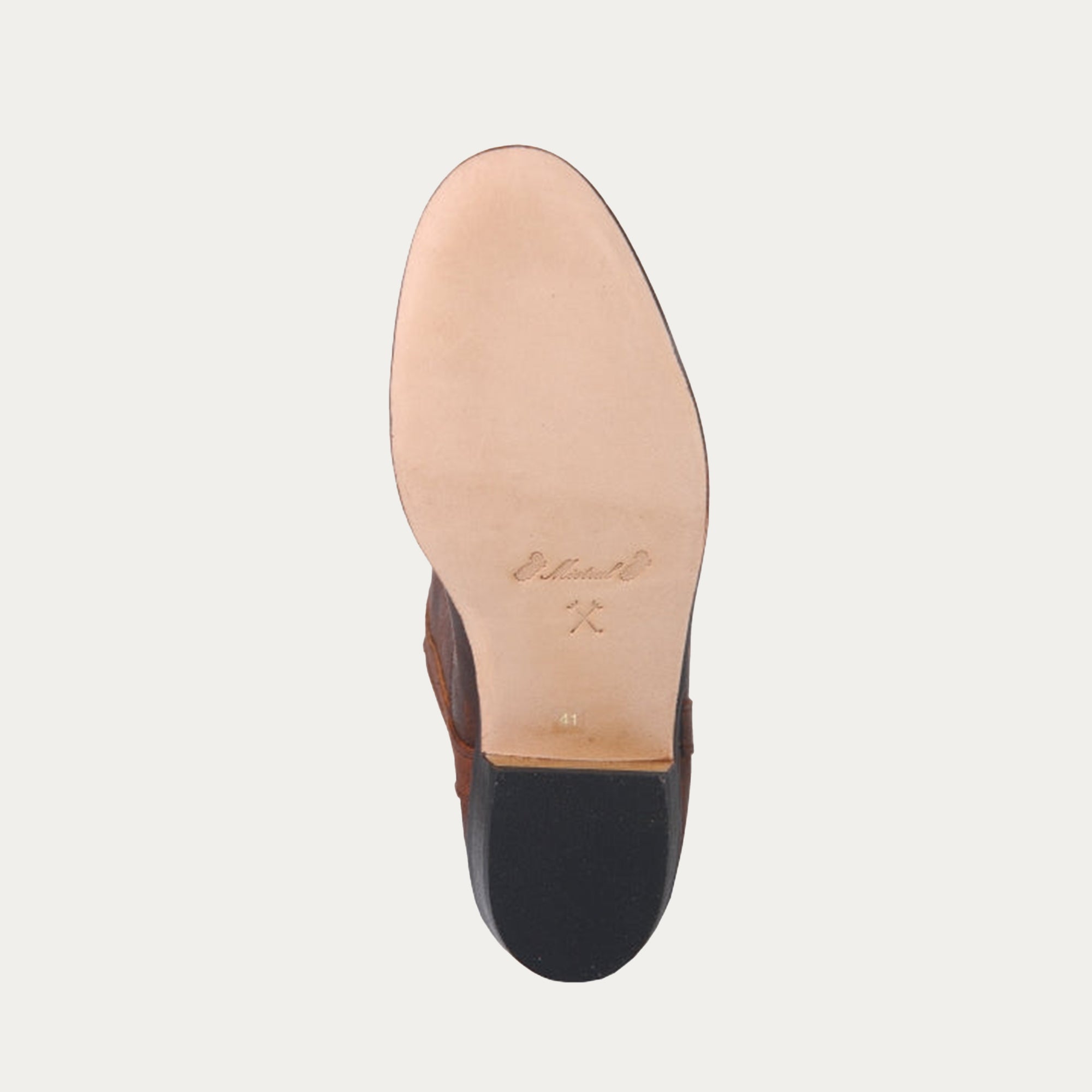 Camarguaises Boots oily-waxed cow split leather