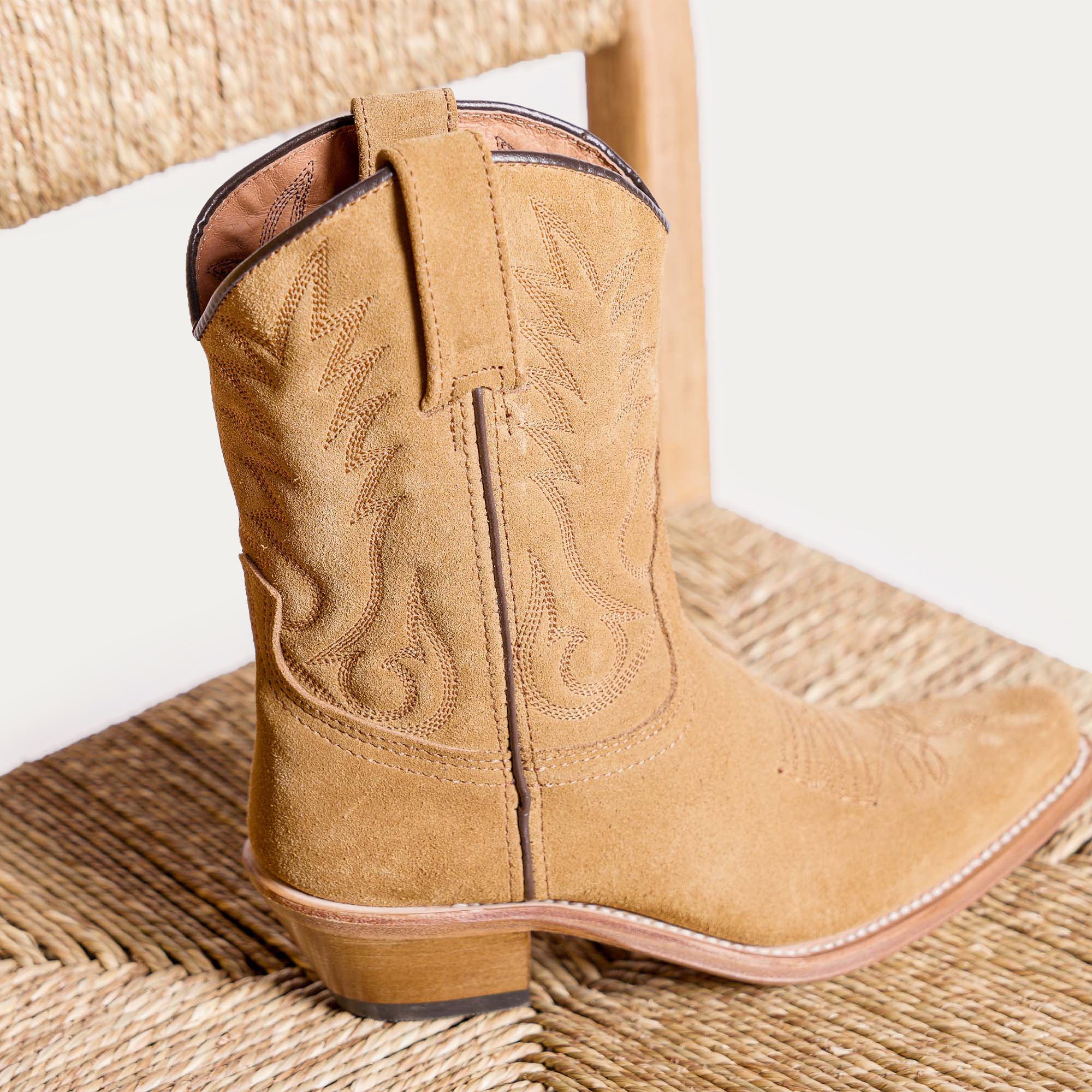 BOTTES SANTIAG AFELPADO FEMME Piel