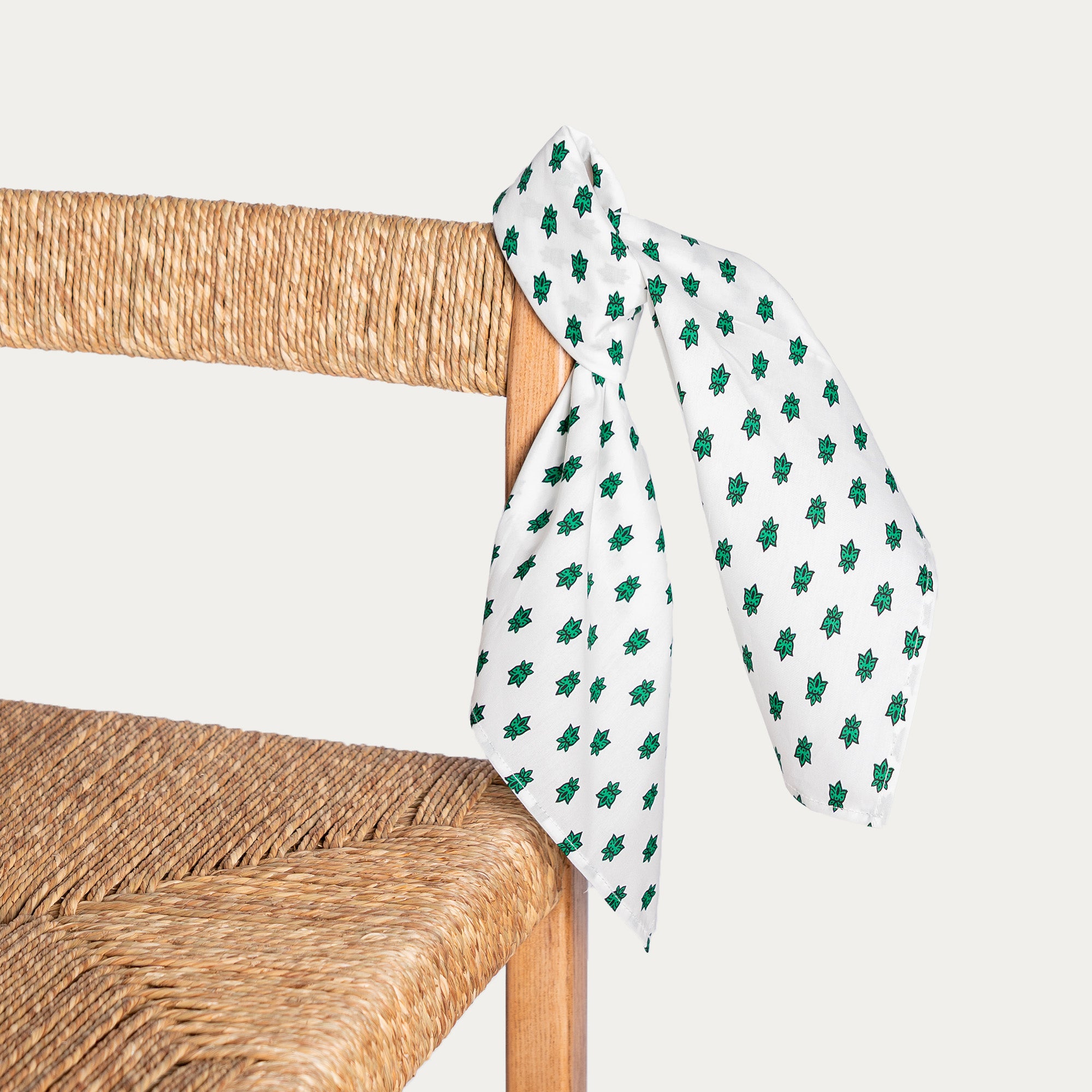 BANDANA MOSCA Blanc Vert