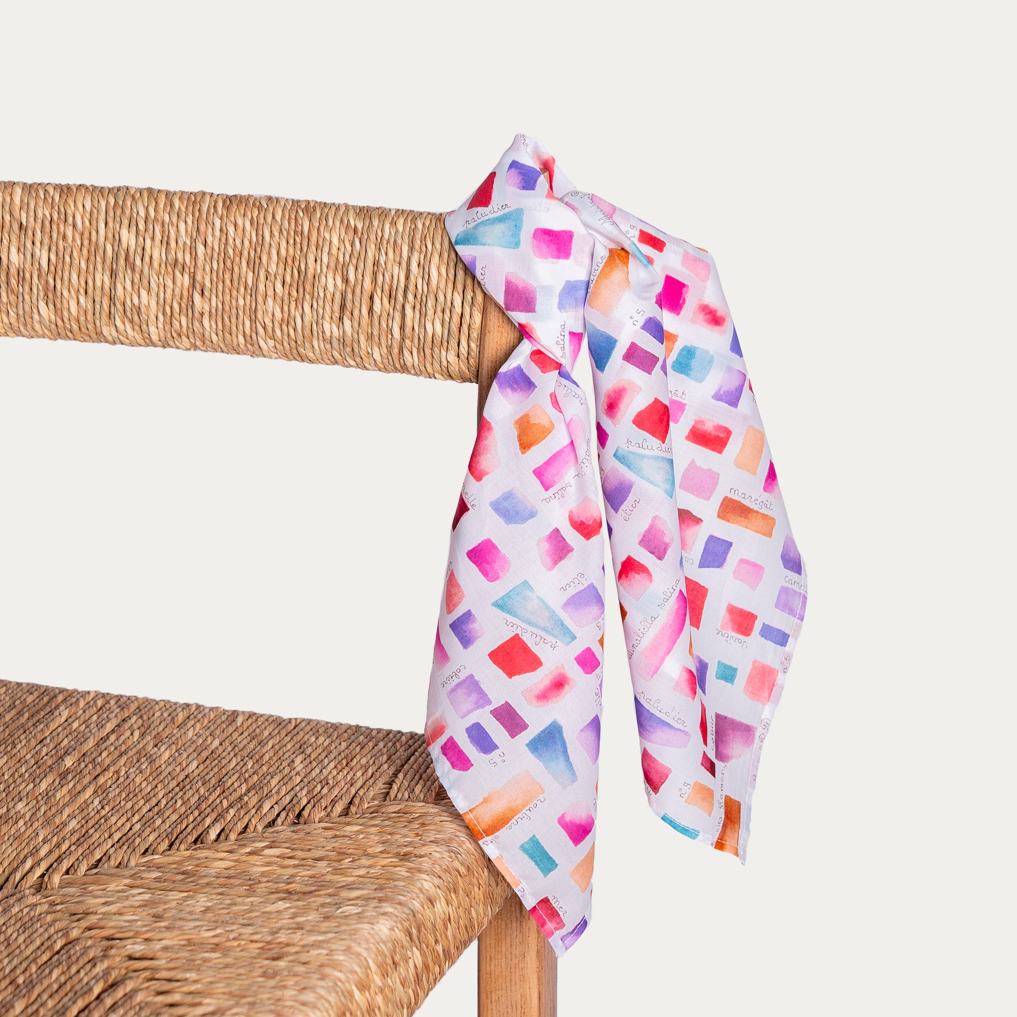 BANDANA SALINA BLANC PASTEL