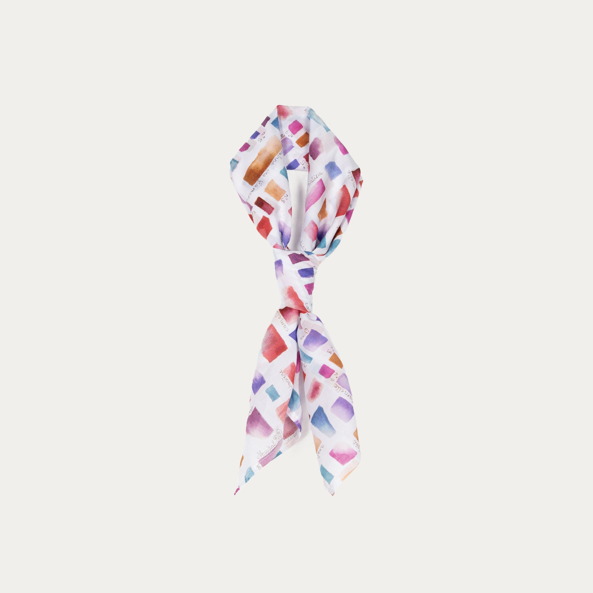 BANDANA SALINA BLANC PASTEL