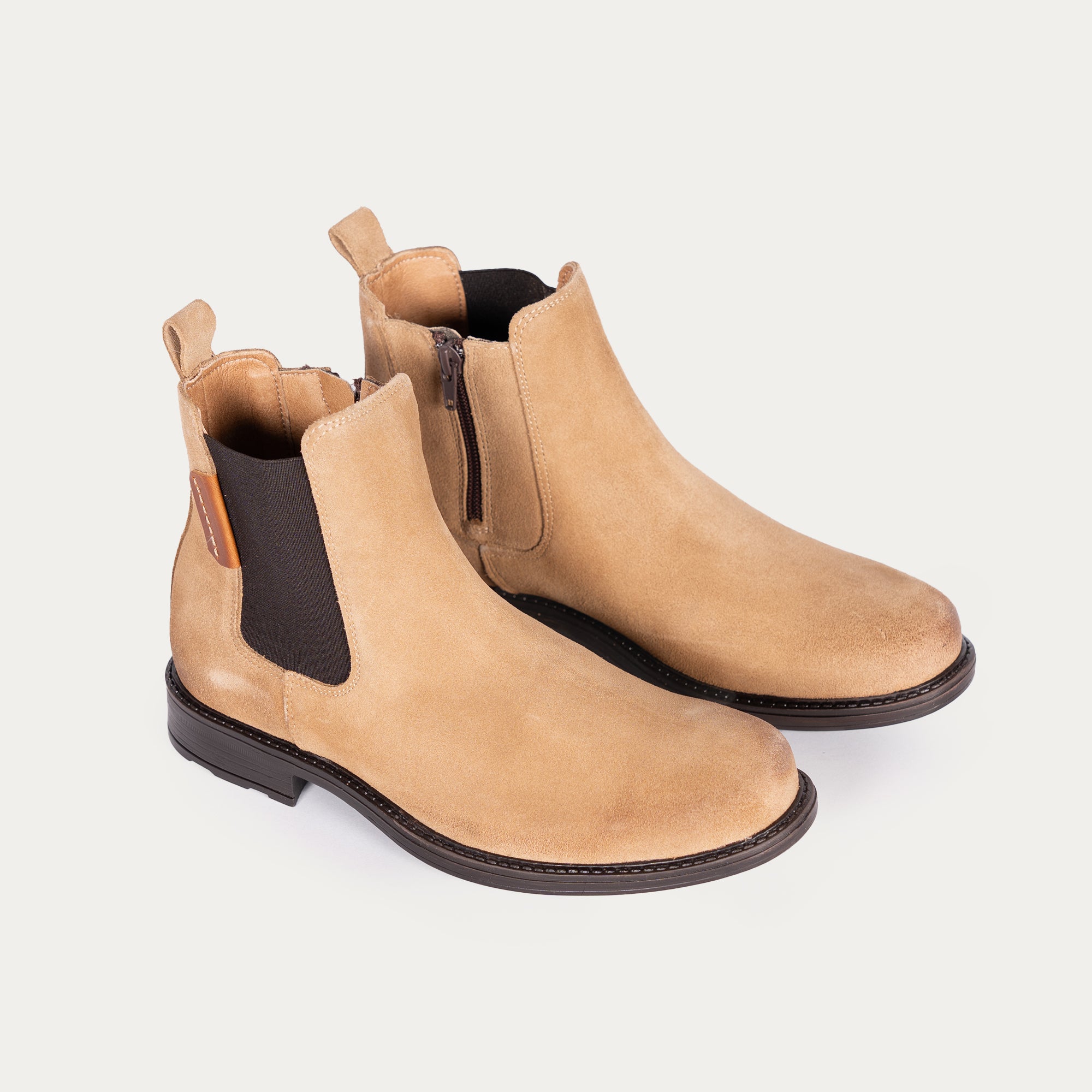 BOOTS FERMETURE Beige Arena
