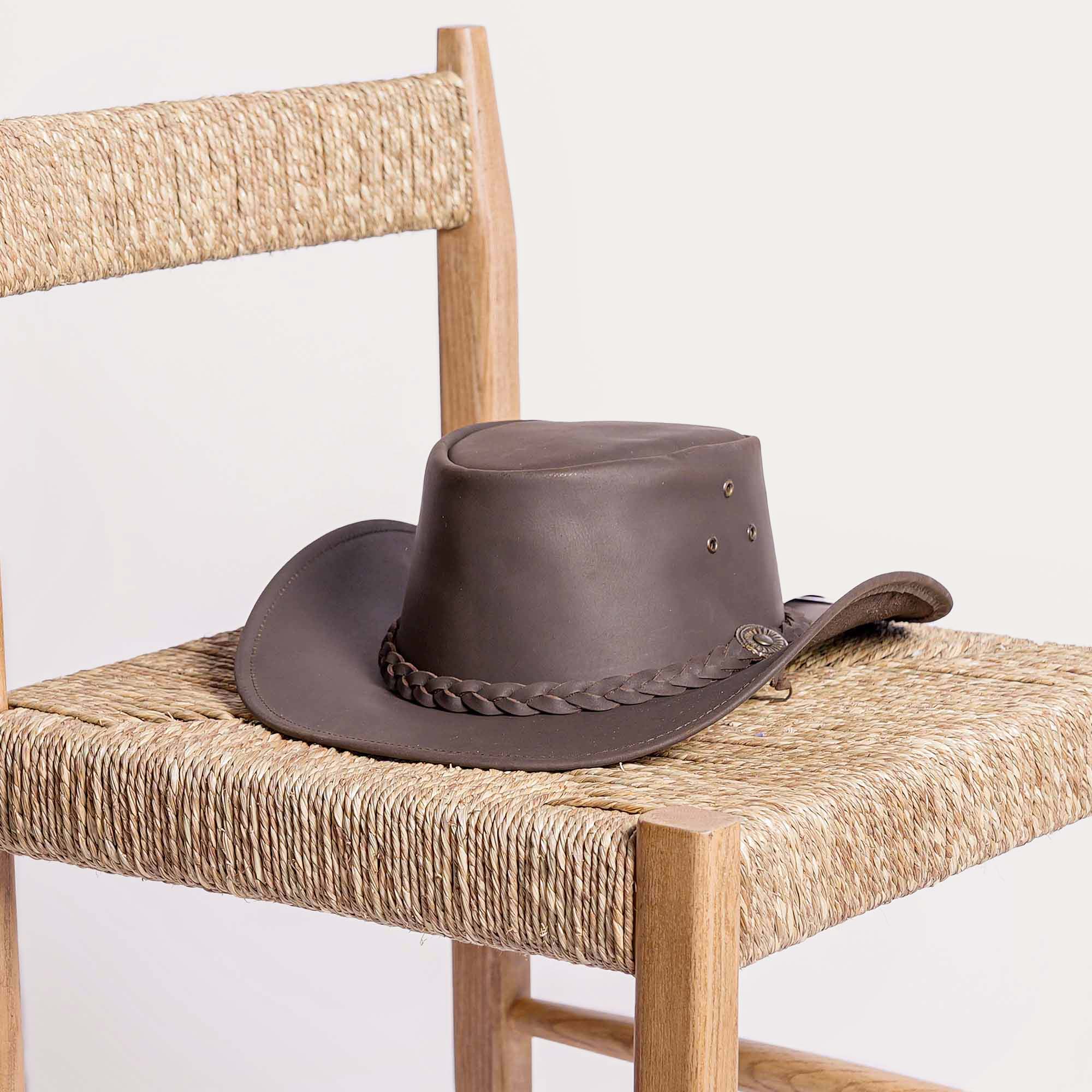 Chapeau Australien DARWIN marron