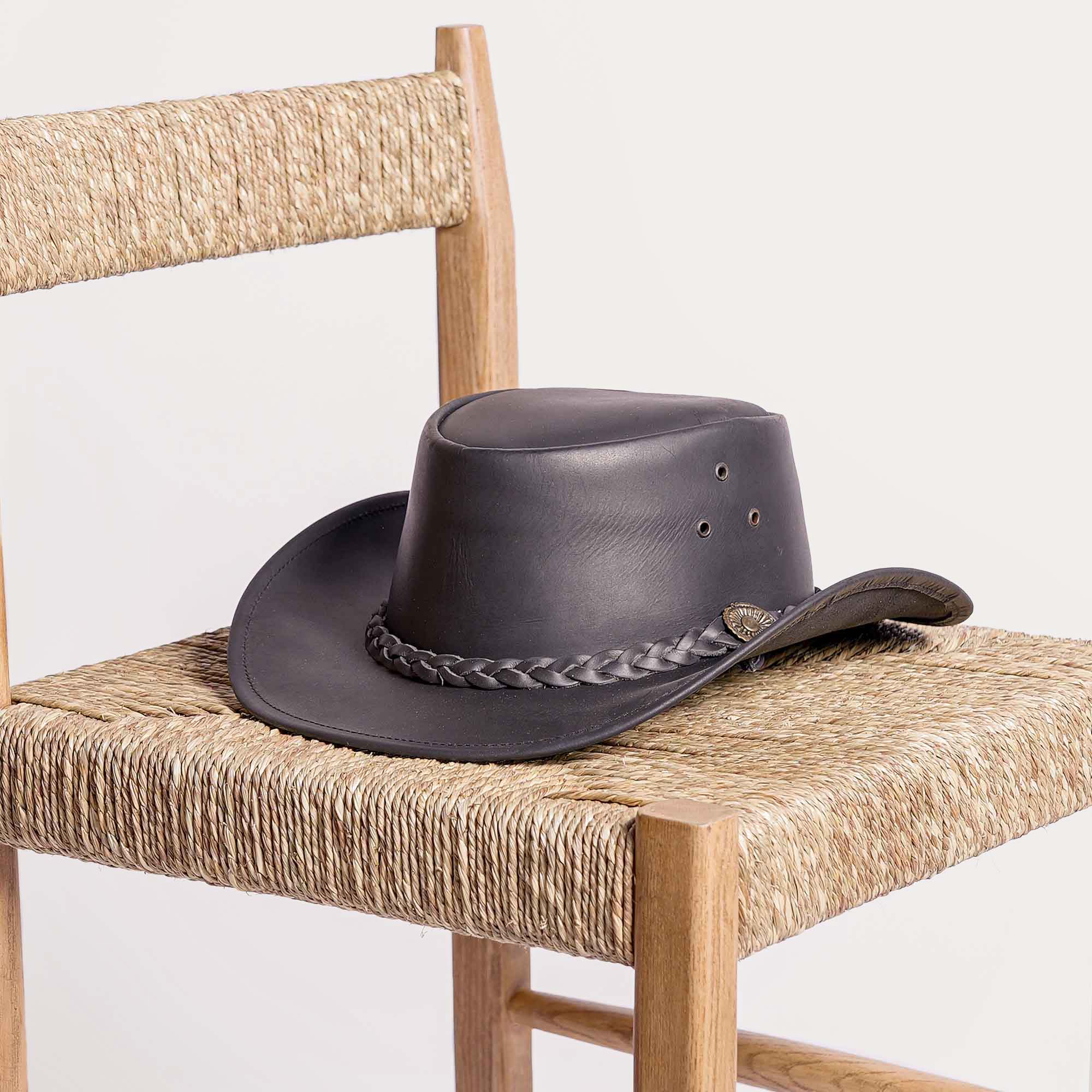 Chapeau Australien DARWIN noir