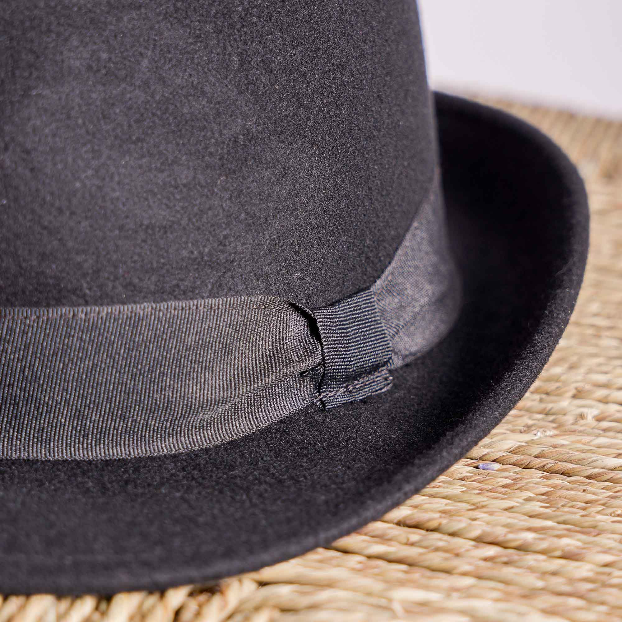 Chapeau gardian LUNEL feutre noir