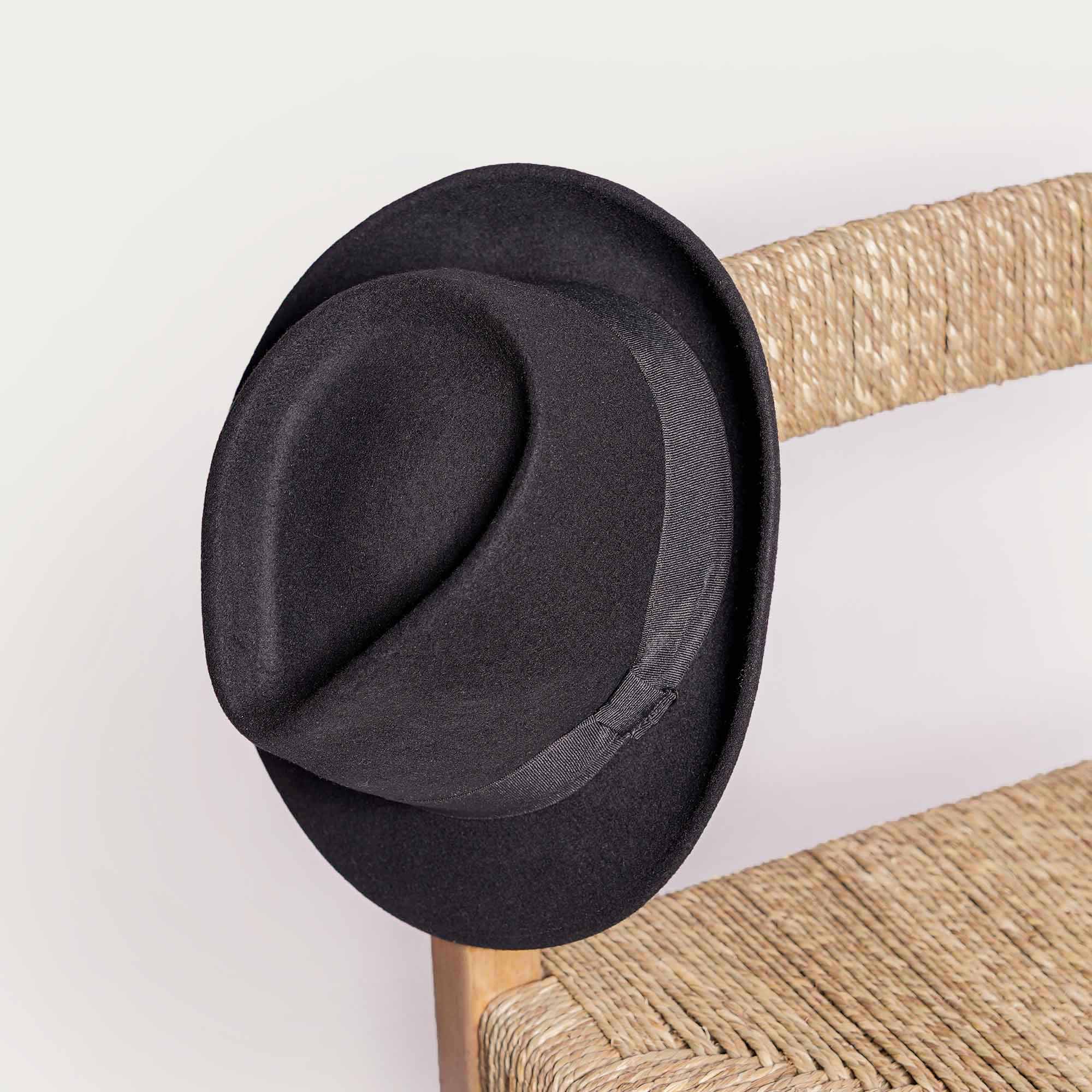 Chapeau gardian LUNEL feutre noir