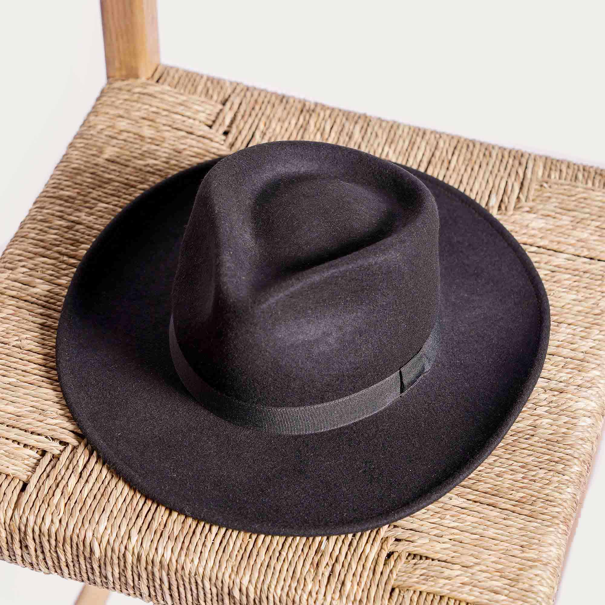 Chapeau gardian VALERGUES feutre noir