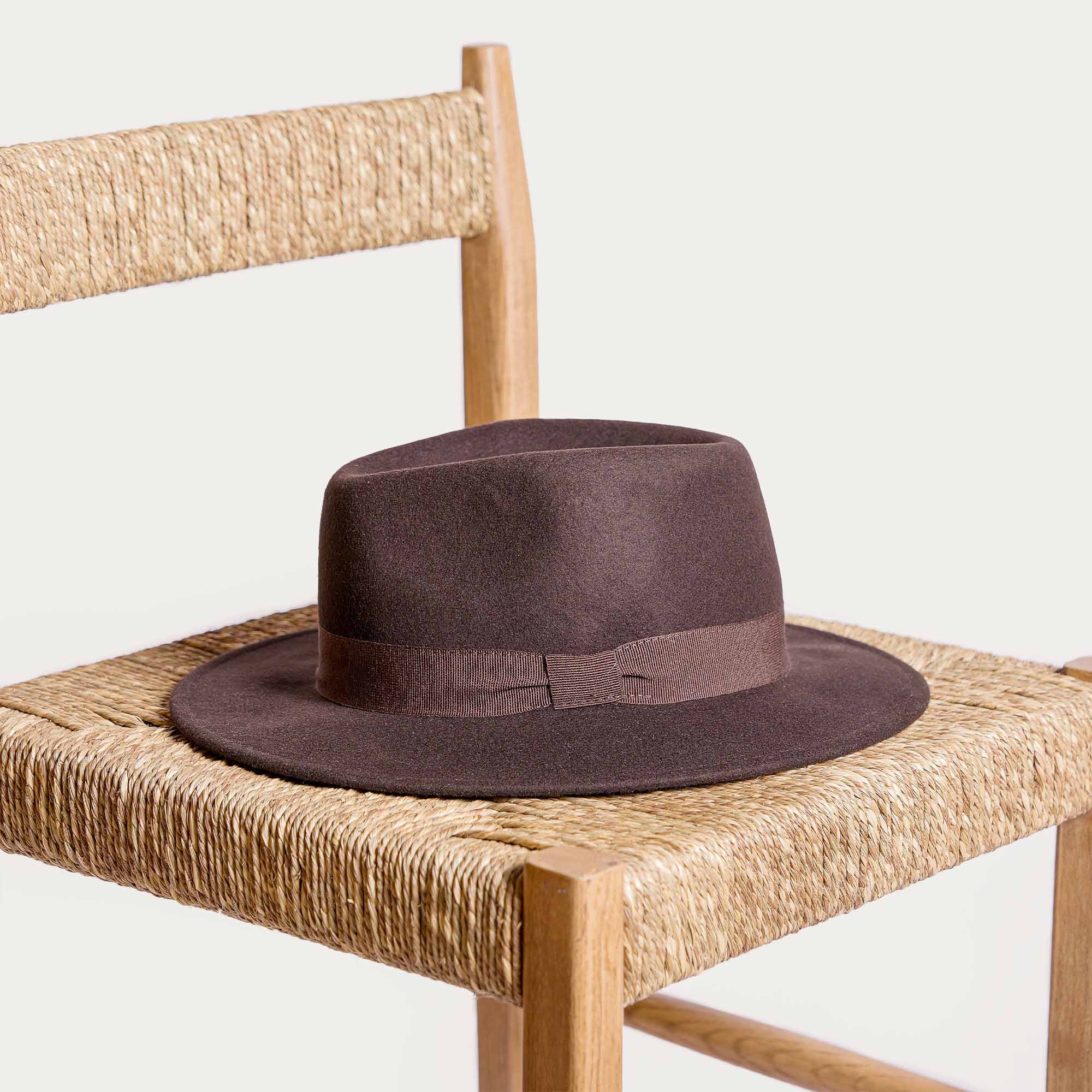 CHAPEAU MOURIES marron