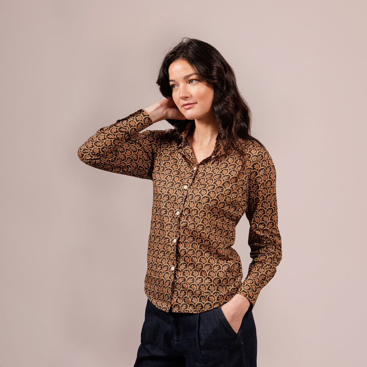 Chemisier Femme Mossimo Noir - Taille XS, Dos De Course, Occasion Très Bon état