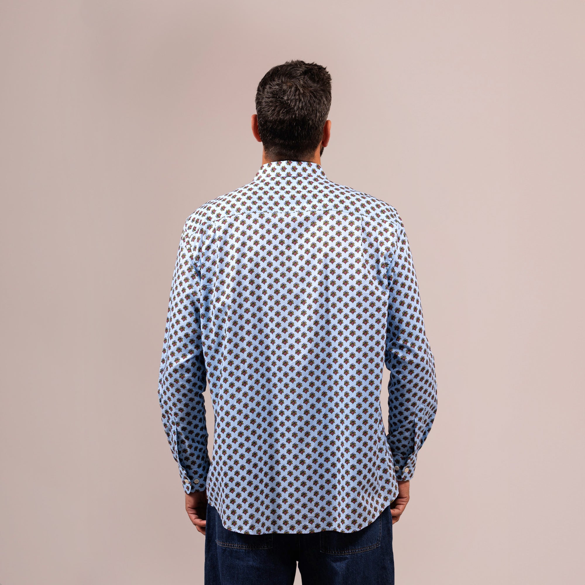 CHEMISE TRADITION AMOURETTES Ciel