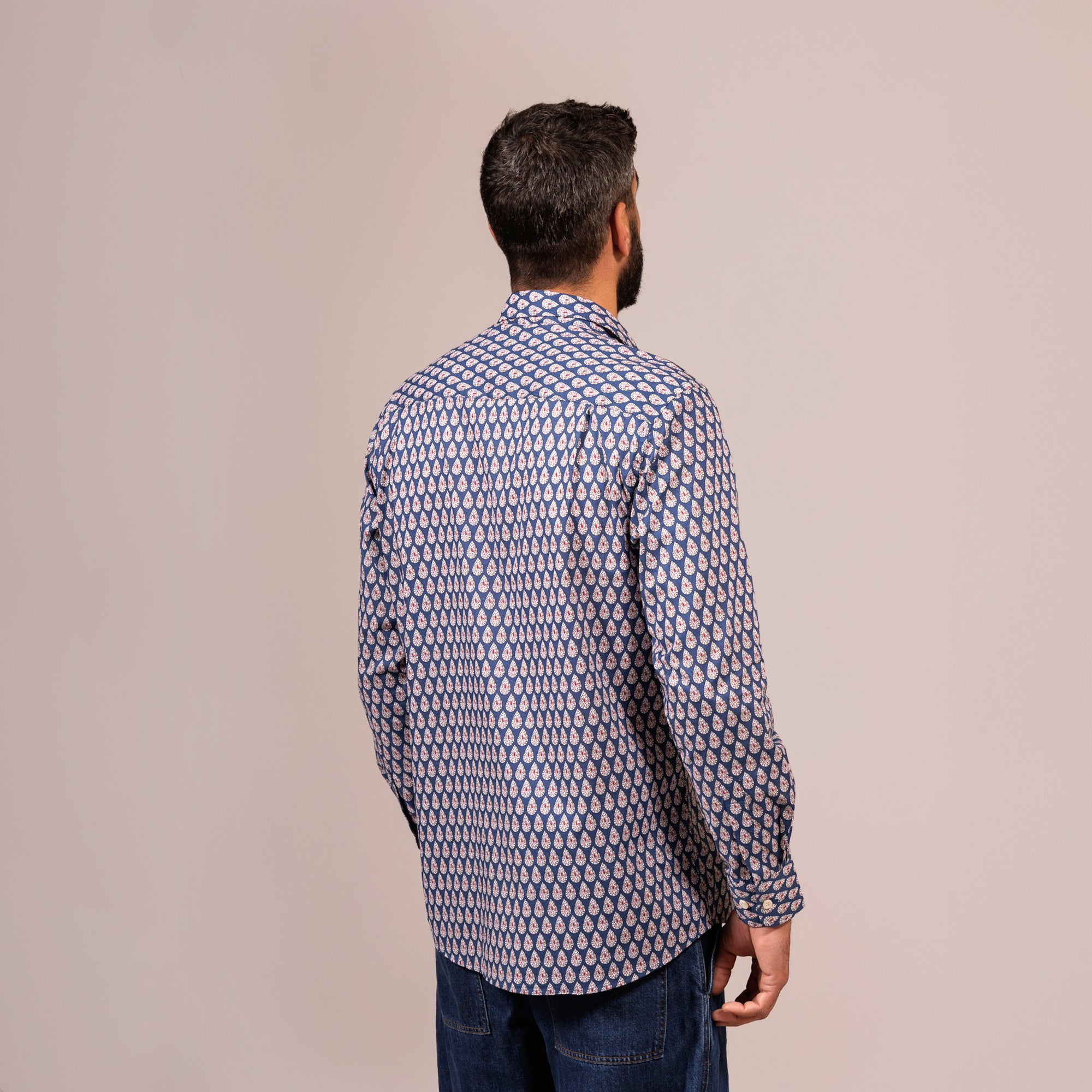 Chemise Gardian St Tropez Arlaten Indigo