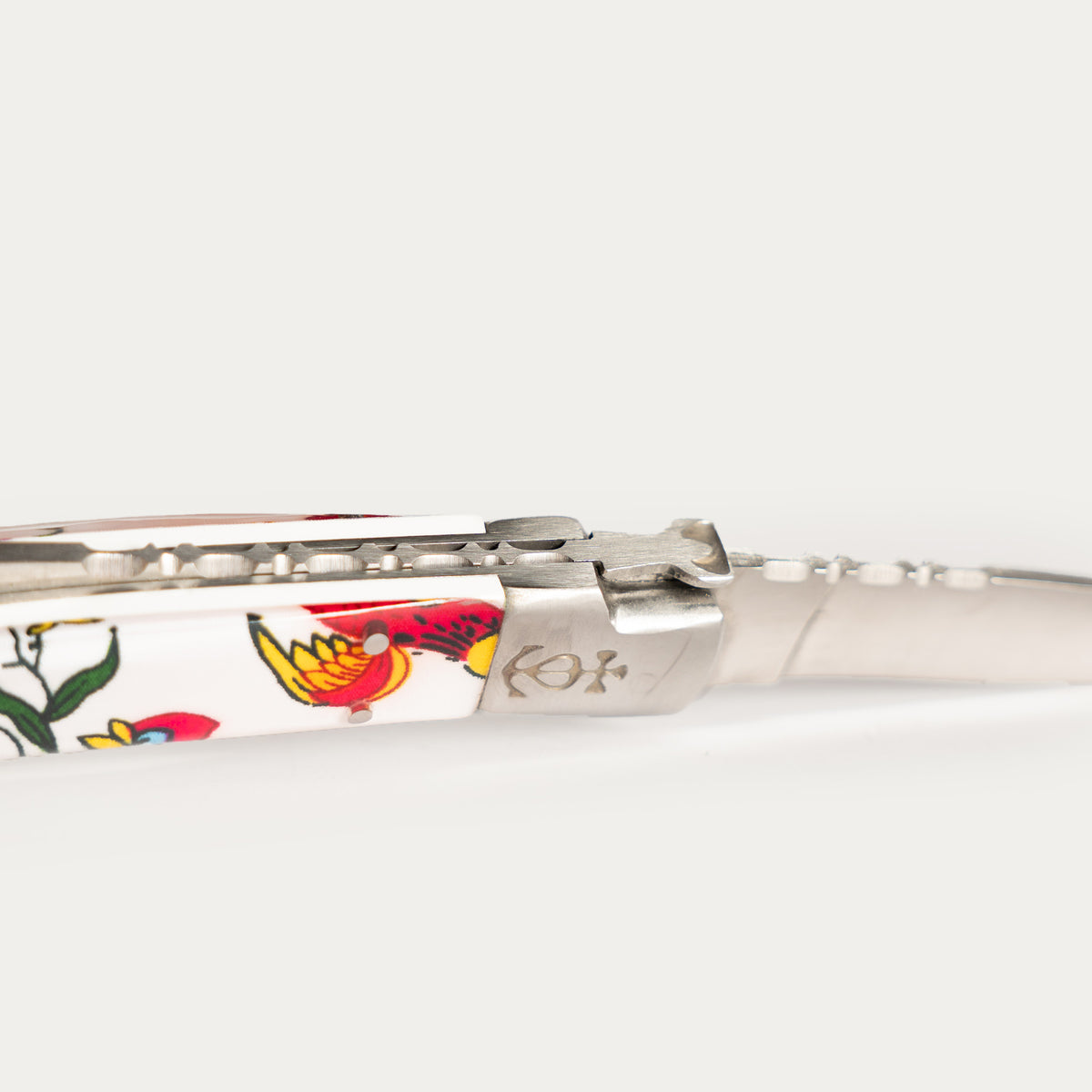 COUTEAU INDIENNES Chaffarcani Blanc Rose