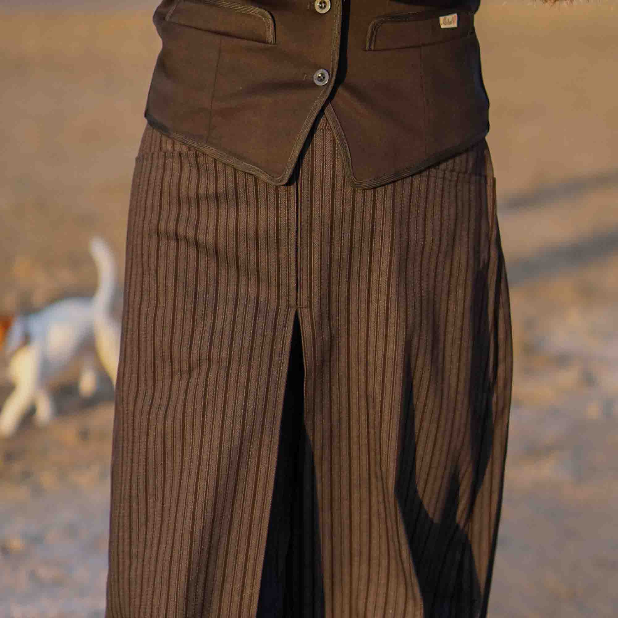 Jupe Culotte Gardiane Rayure Marius