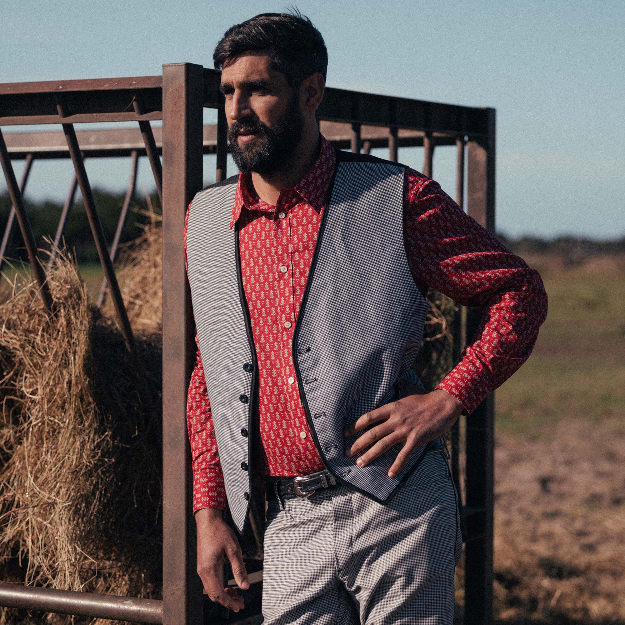 Gilet Gardian Homme Damier