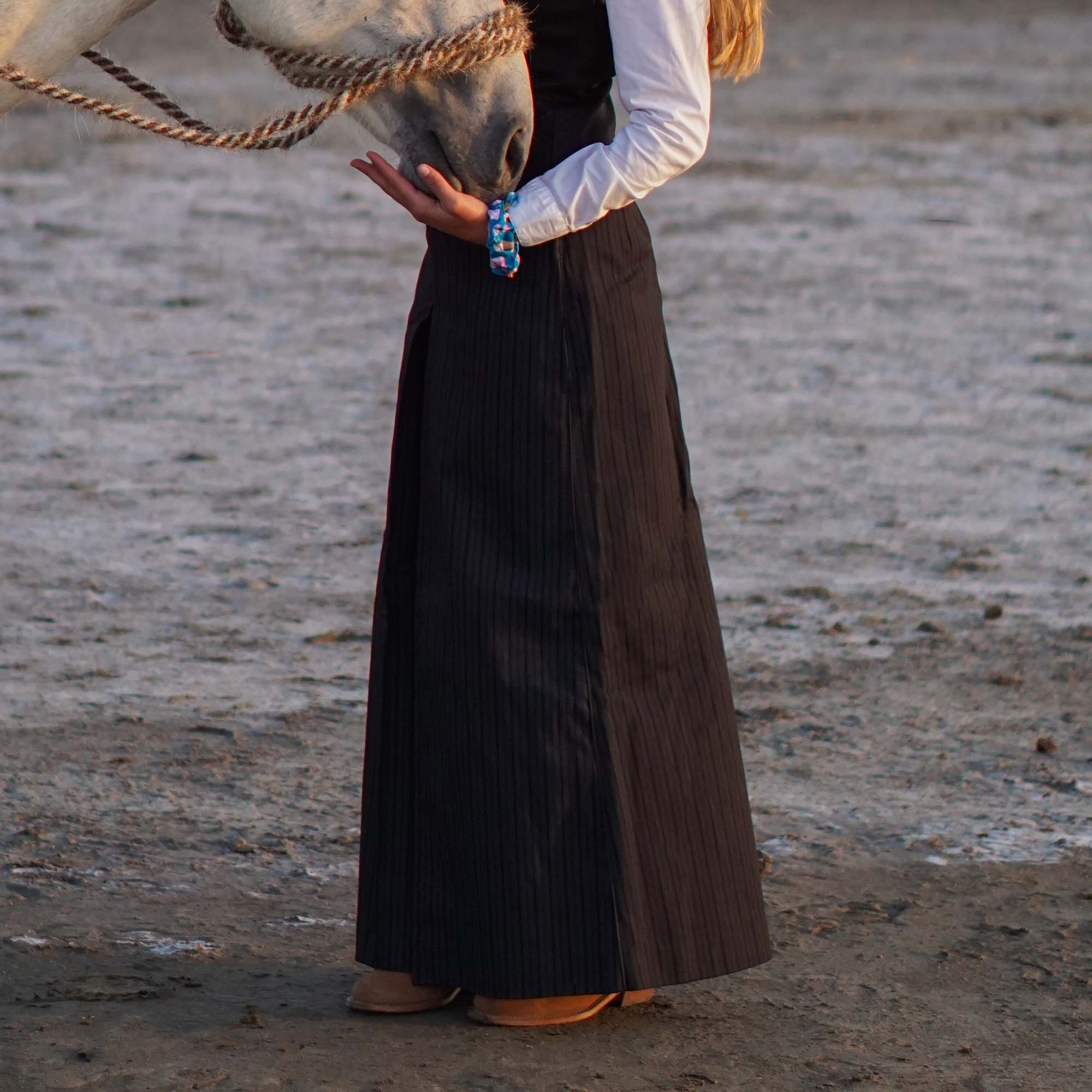 Jupe Culotte Gardiane Rayure Marius