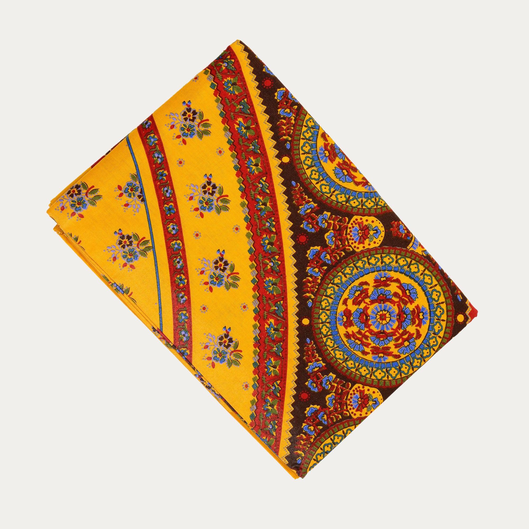 Nappe Durance Bourrache - 6 couverts - Enduit