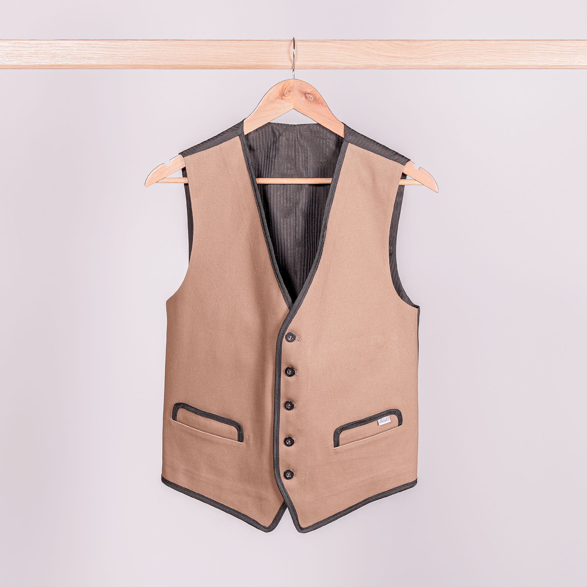 Walnut Brown Gardian Waistcoat