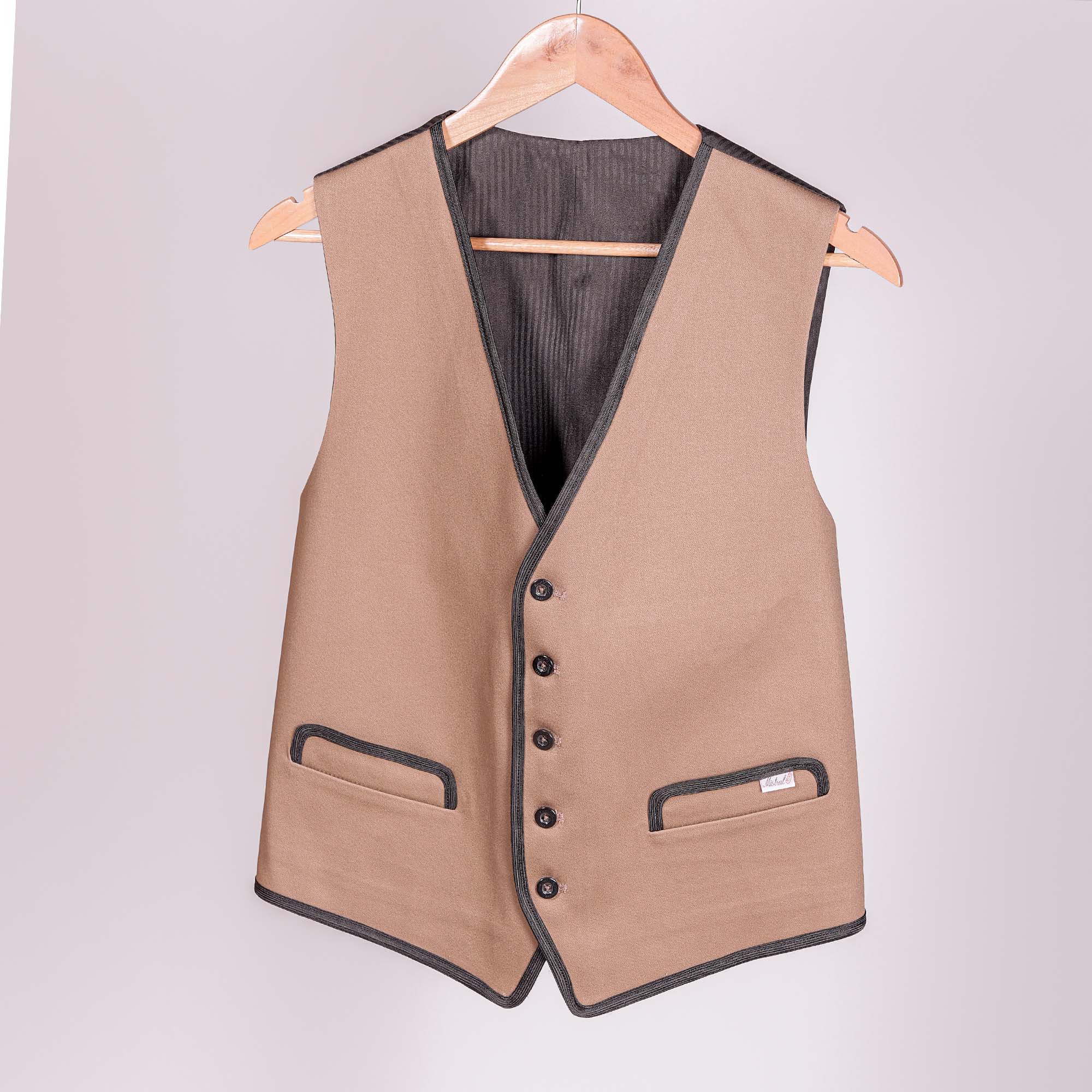 Walnut Brown Gardian Waistcoat