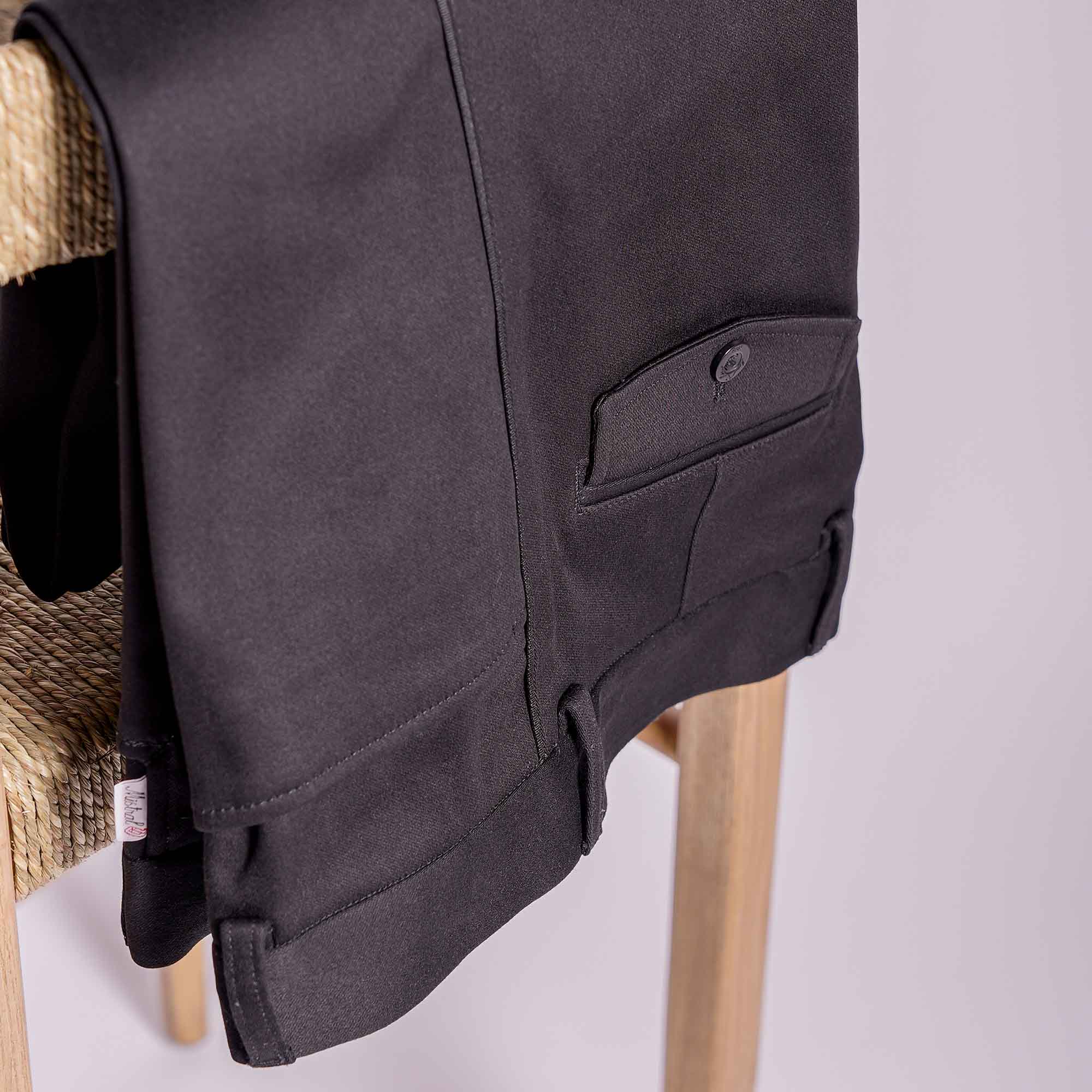 Pantalon de Gardian Noir Homme 100% coton