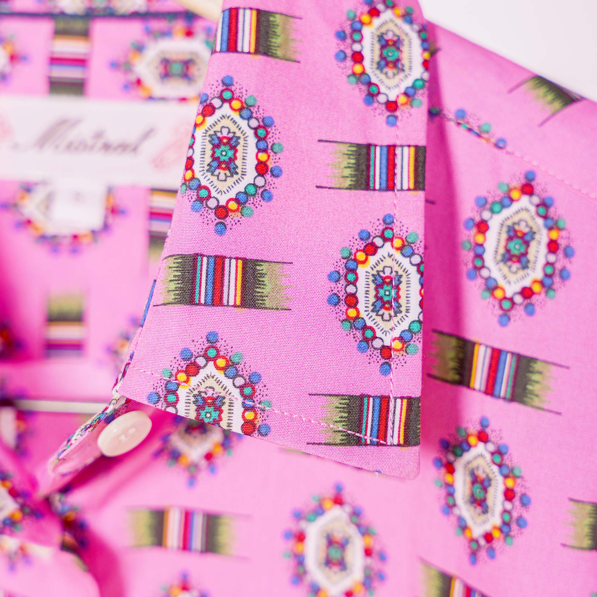CHEMISIER CAMISO KILIM Rose