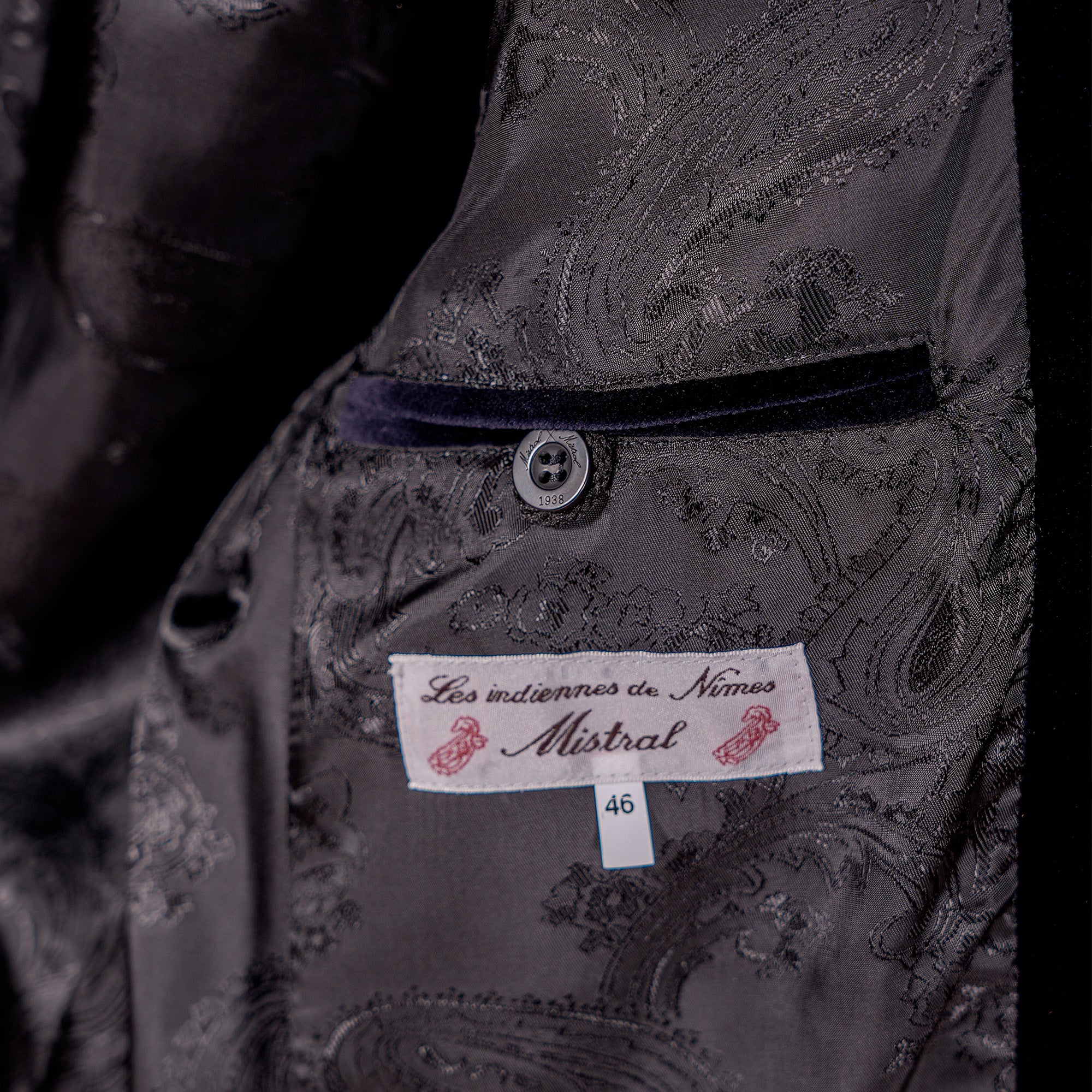 Véritable Veste de Gardian Homme marine