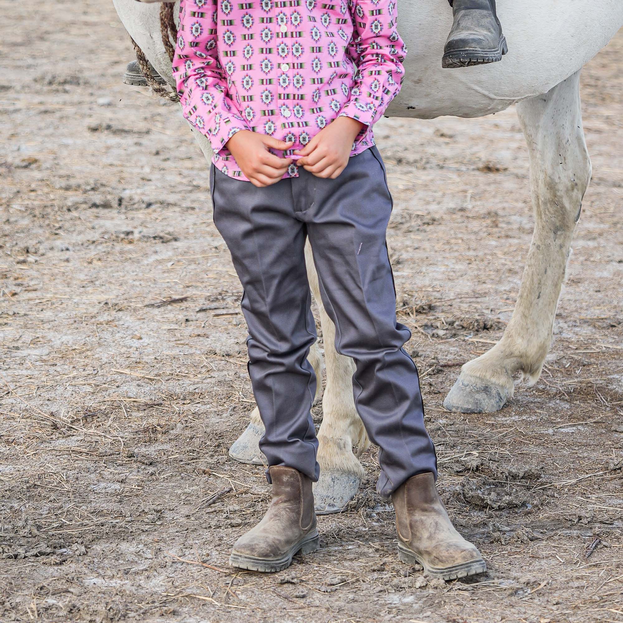 Children Authentic Gardian Pants Grey