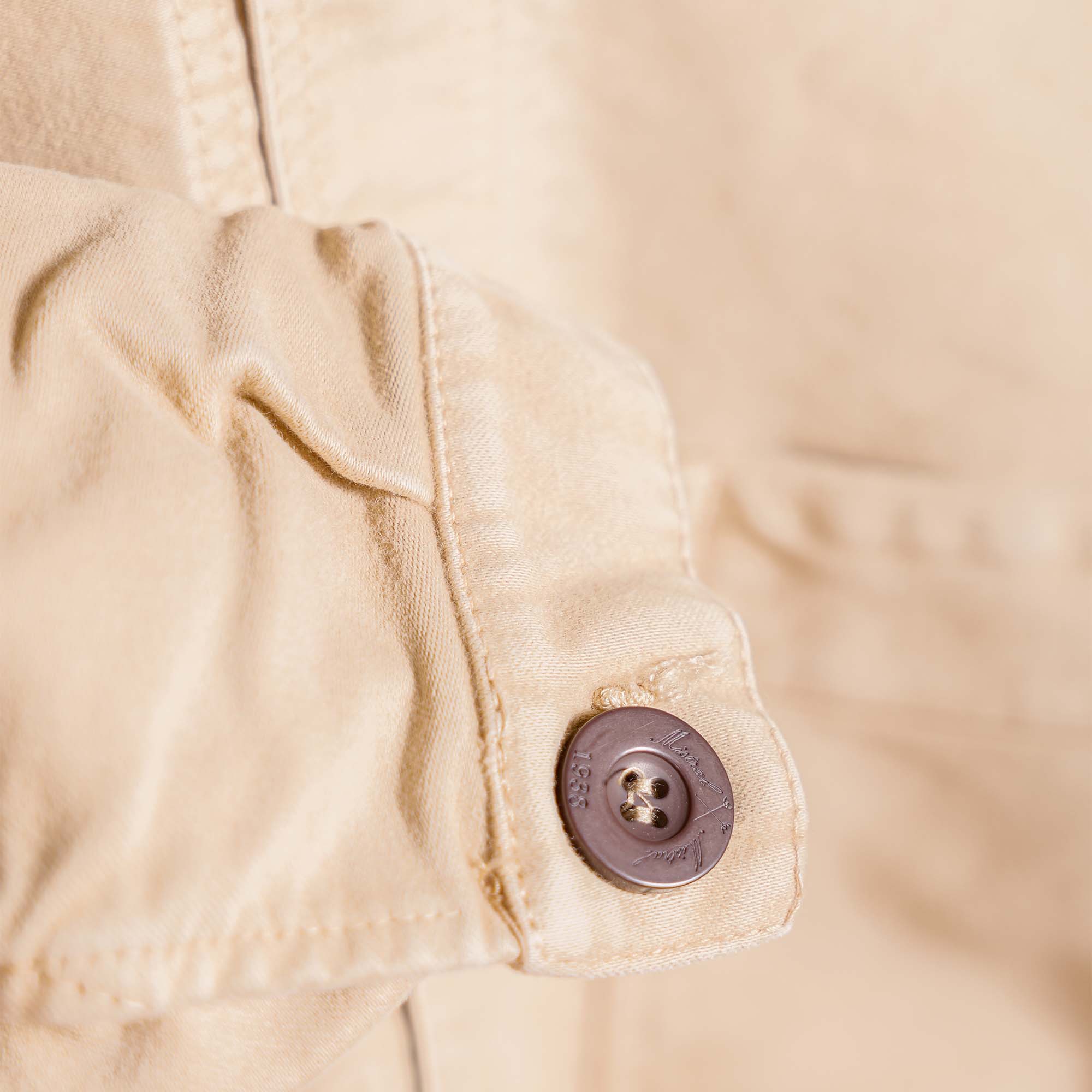 Veste Bourgeron Moleskine SABLE UNISEXE