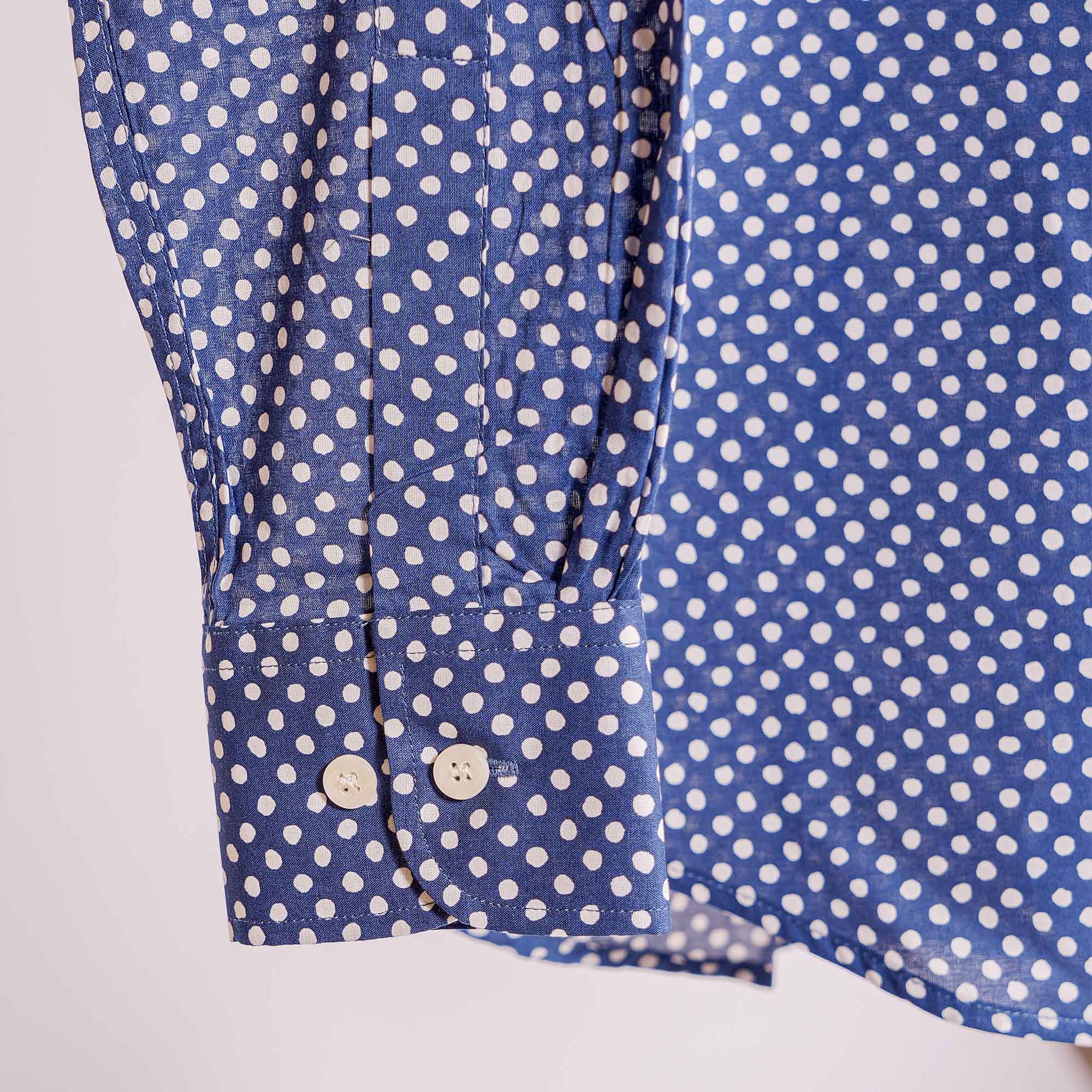 Chemise Gardian Pois Gipsy Bleu