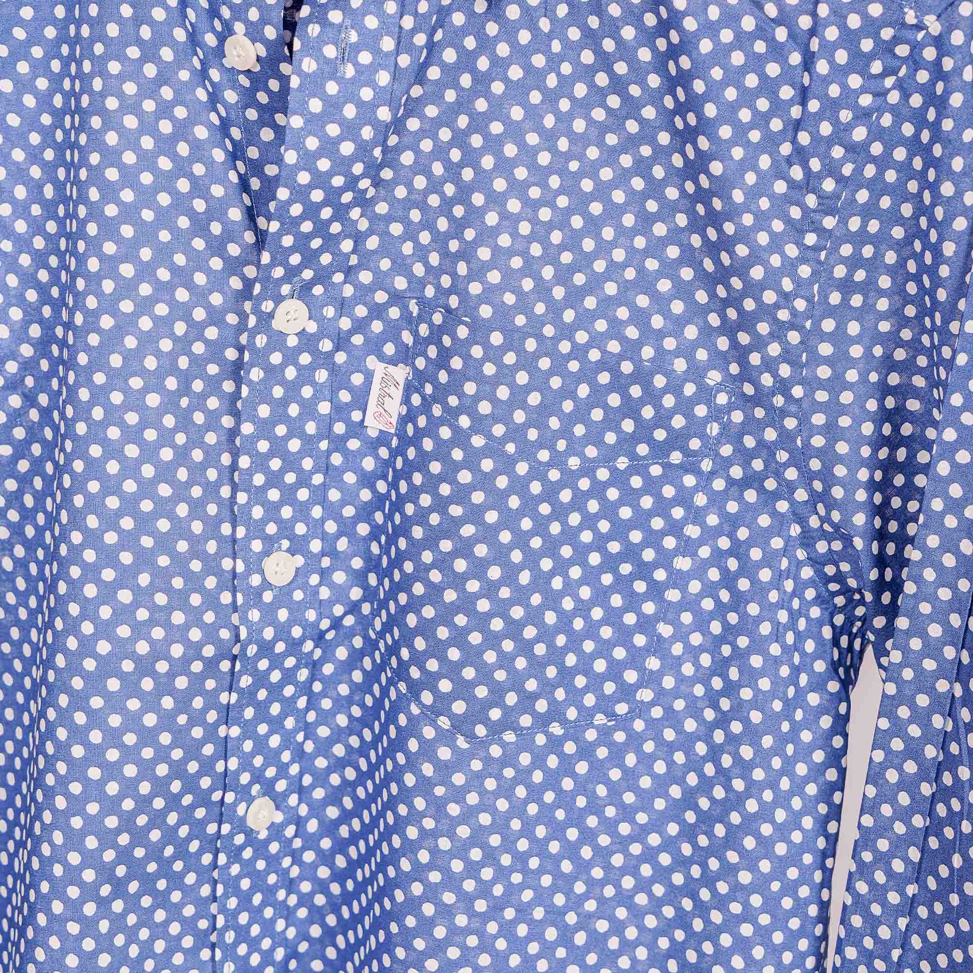 Chemise Gardian Pois Gipsy Bleu
