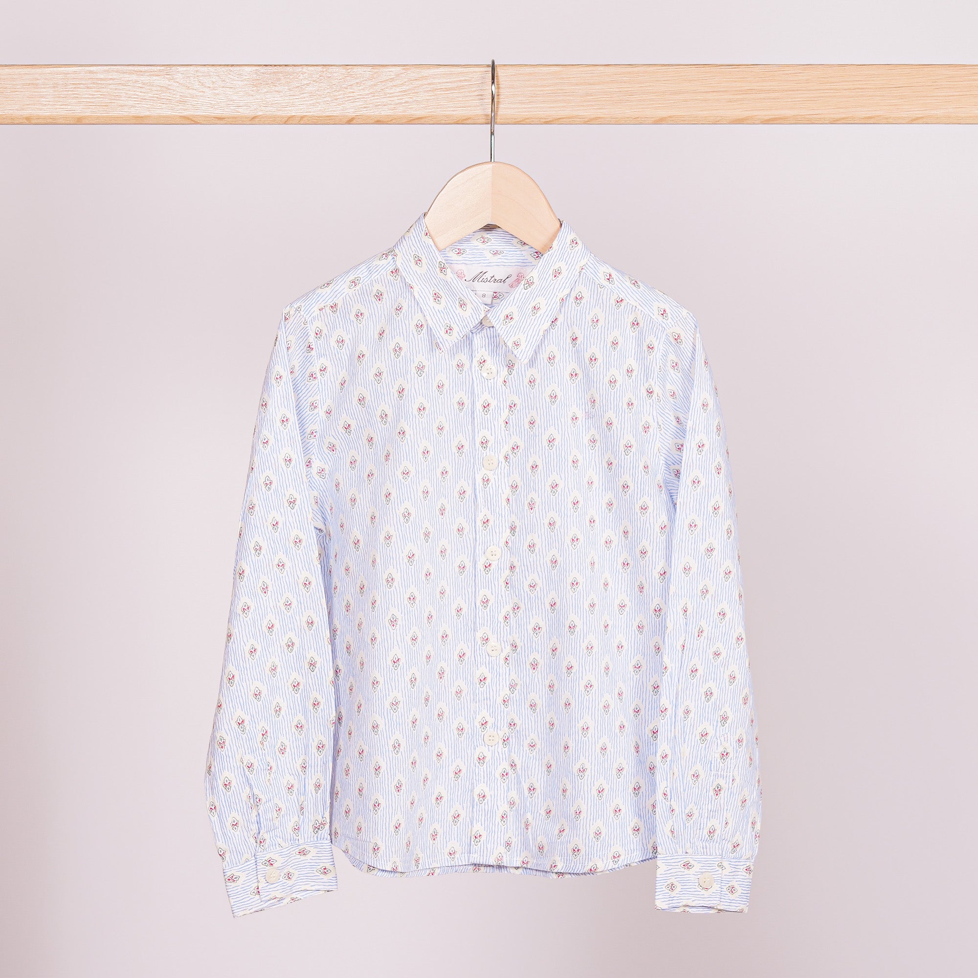 PEQUELET CALISSON SKY STRIPED SHIRT