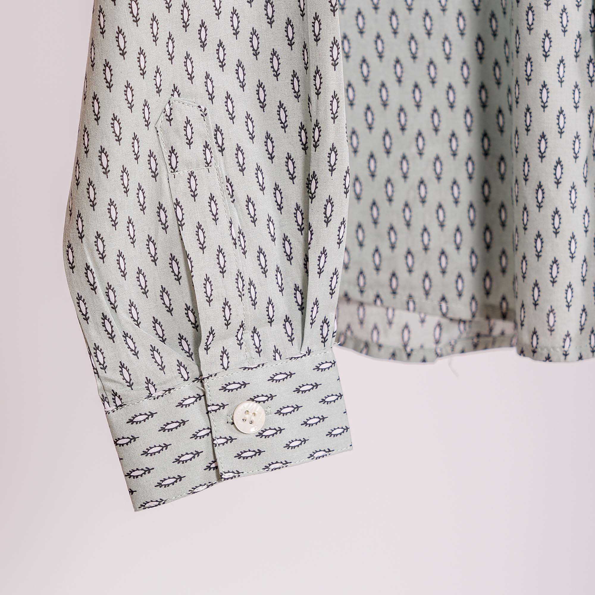 CHEMISE PEQUELET PLUME Amande