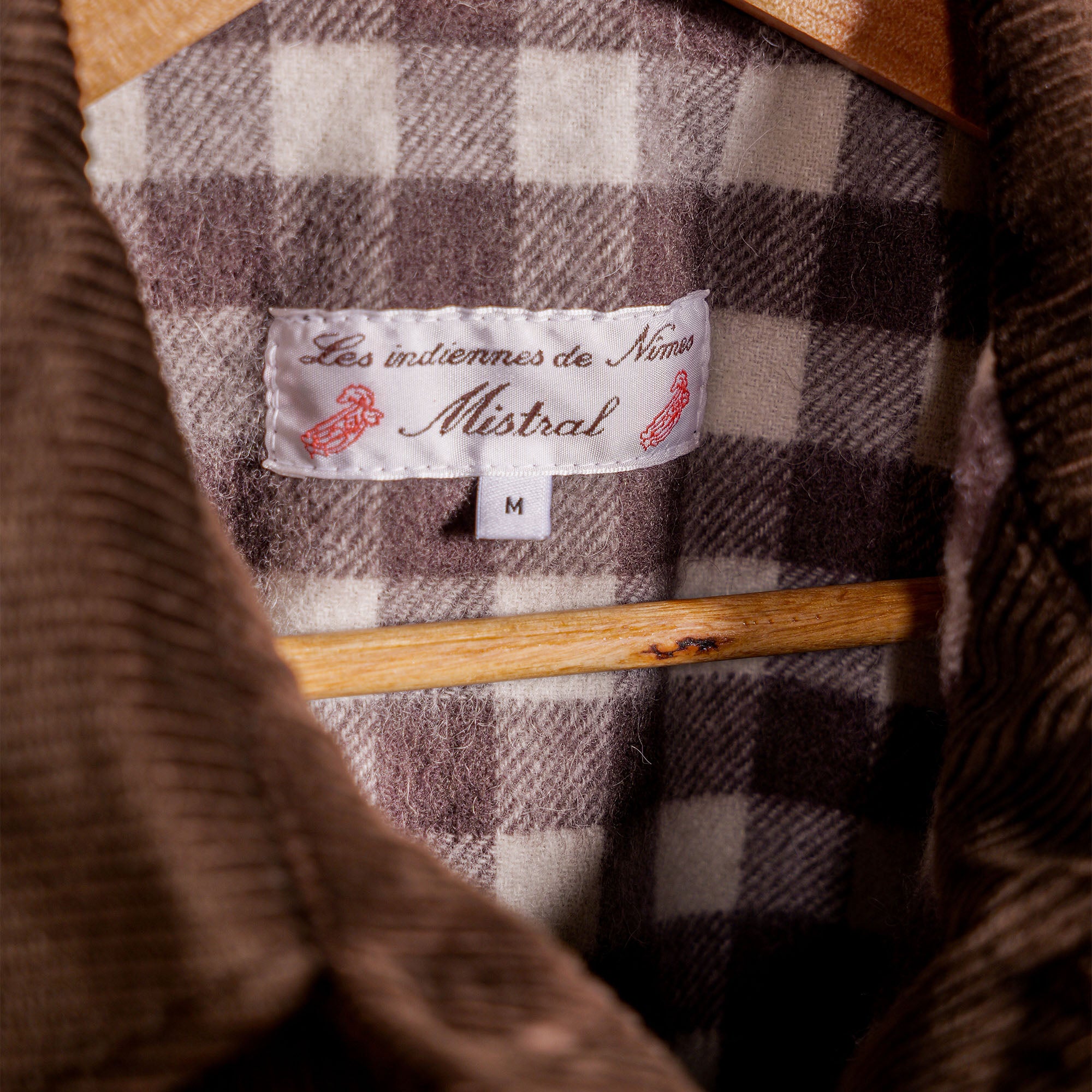 Veste Coltin velours côtelé Marron