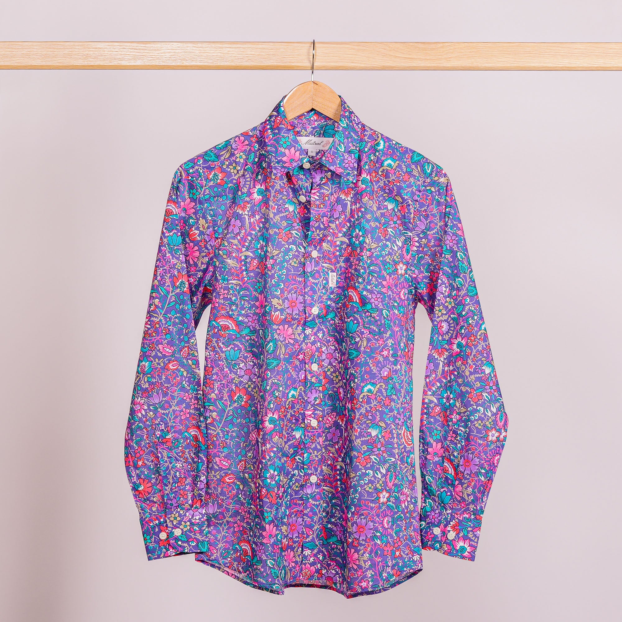 CHEMISE DE GARDIAN TRADITION BOUQUET Ultraviolet