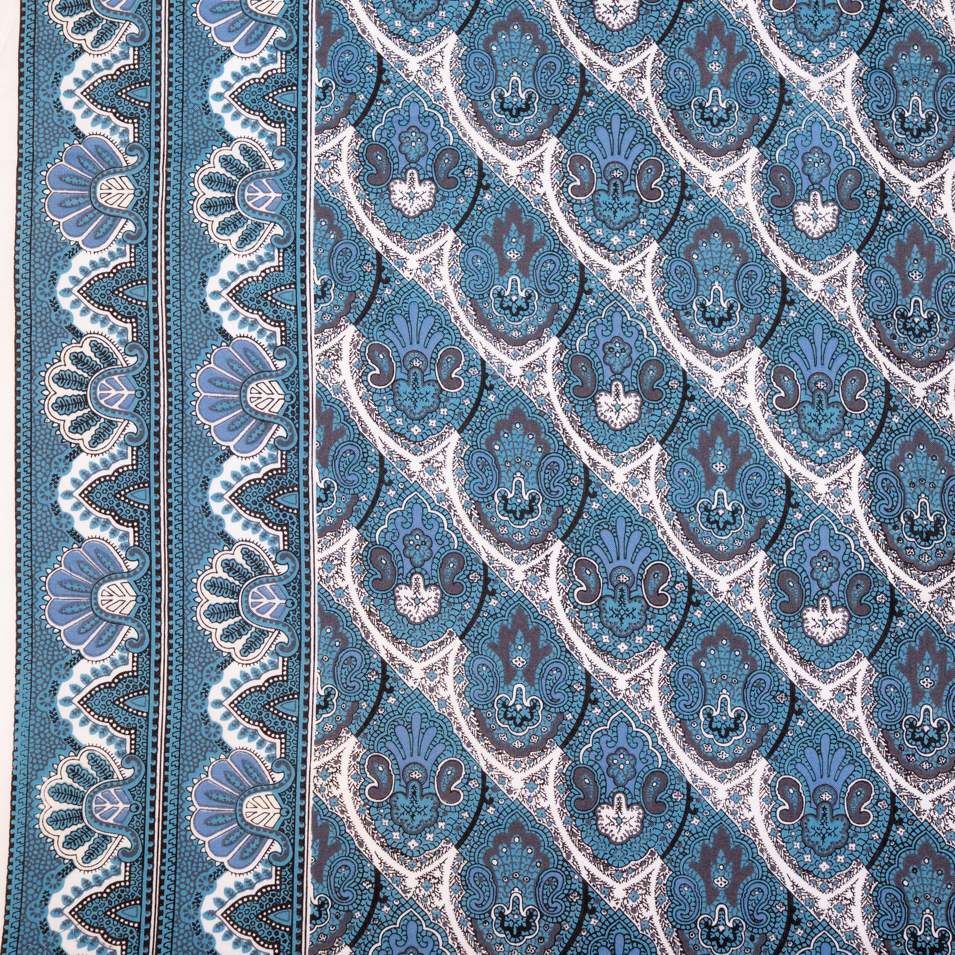 TISSU AU METRE DENTELLE Bleu