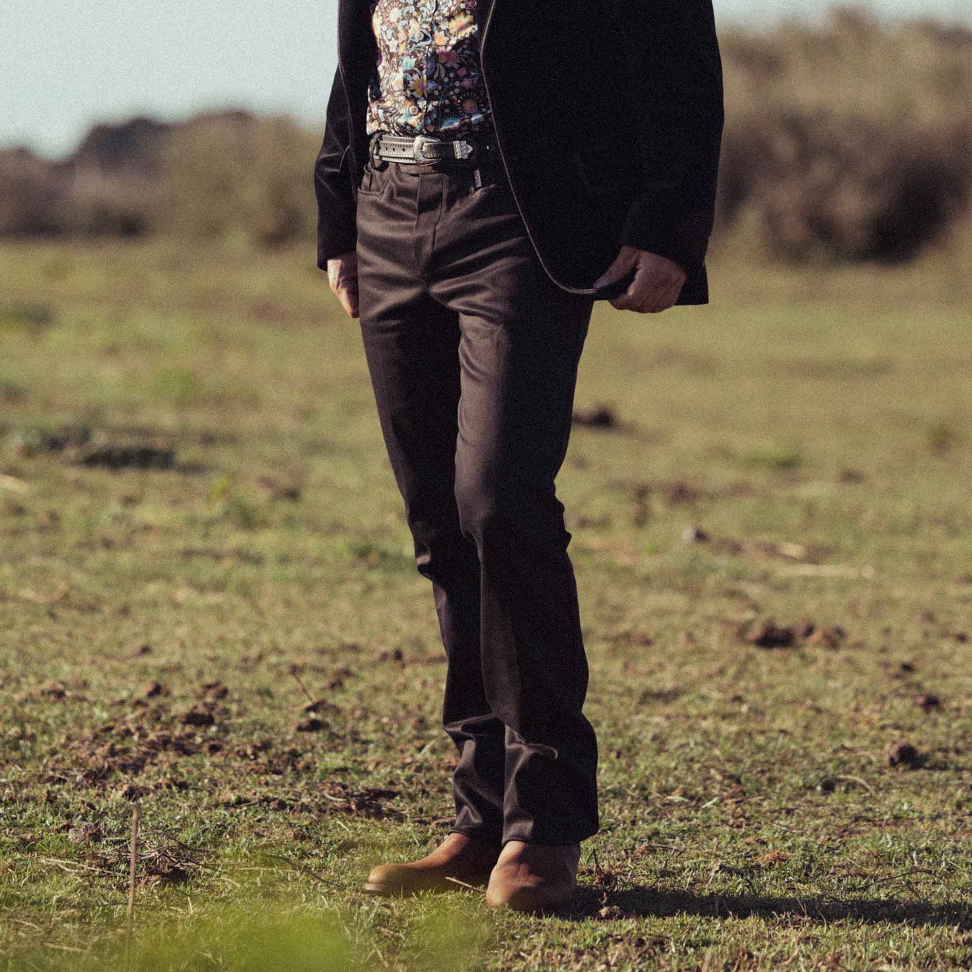 Pantalon de Gardian Noir Homme 100% coton